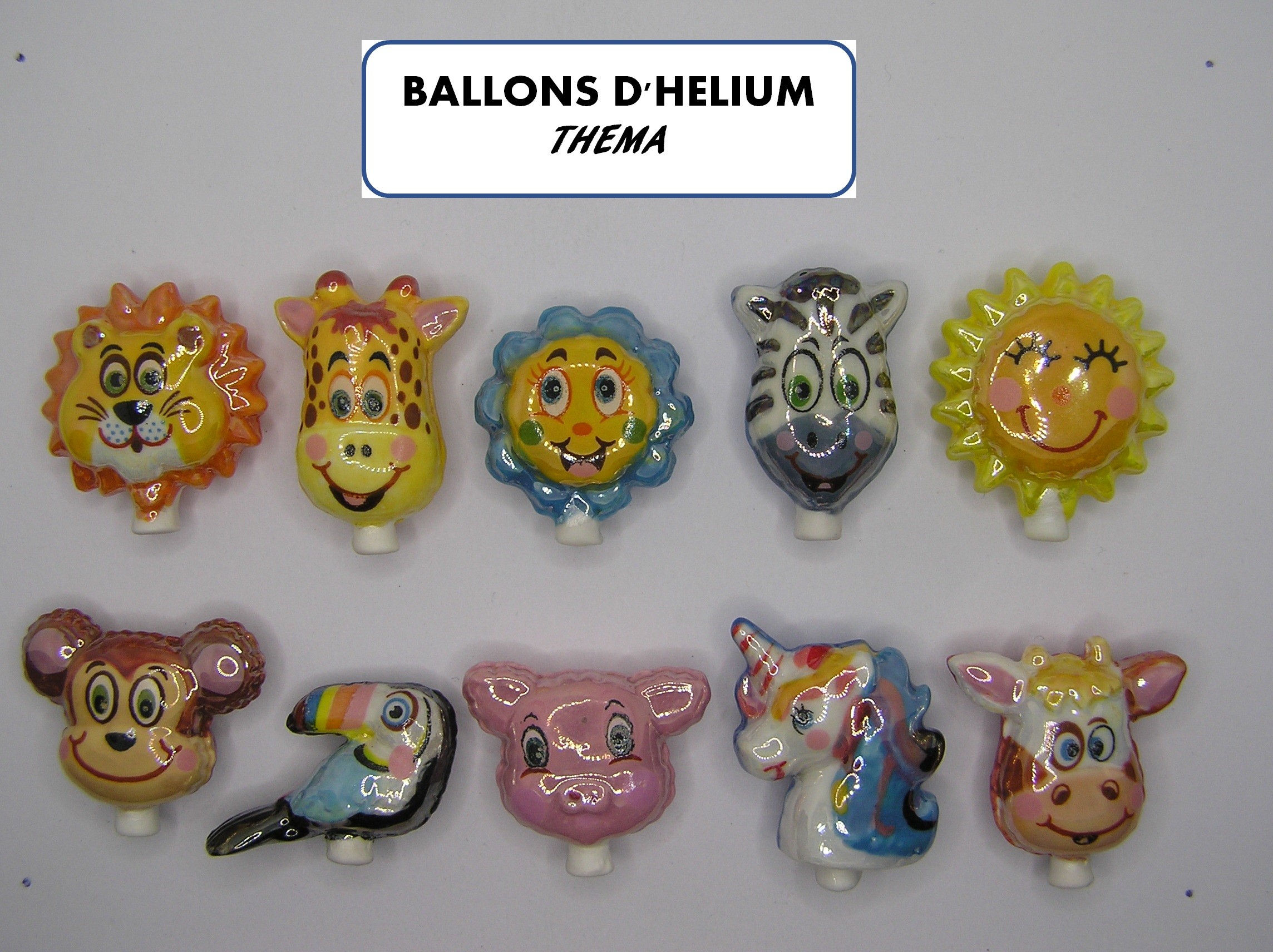 F 05 / BALLONS D'HELIUM / 13 €uros / THEMA - PRIME / AFF 85.2022