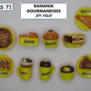 F 06 / BANANIA GOURMANDISES / épuisée / ALCARA / AFF 04.2023