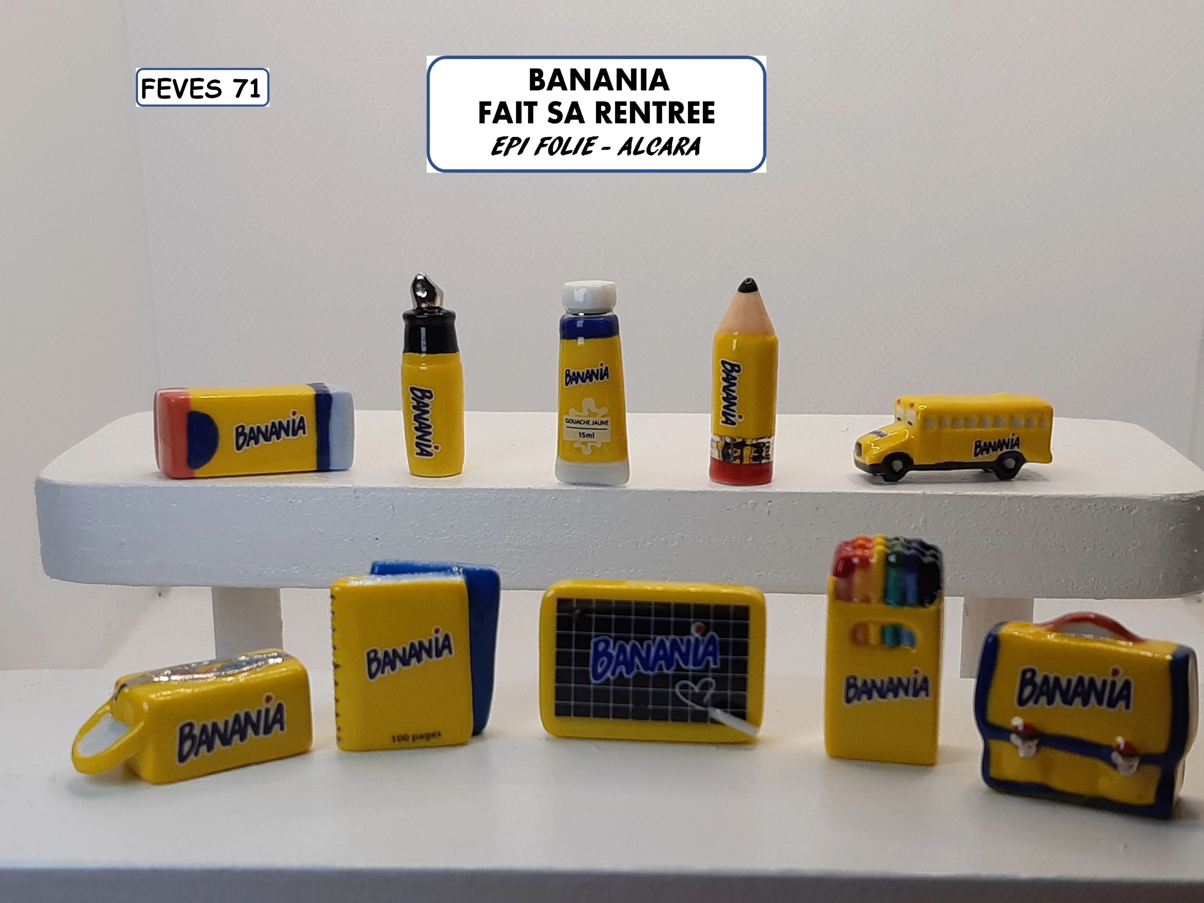 i 11 / BANANIA FAIT SA RENTREE / 16 €uros / EPI FOLIE - ALCARA / 2026