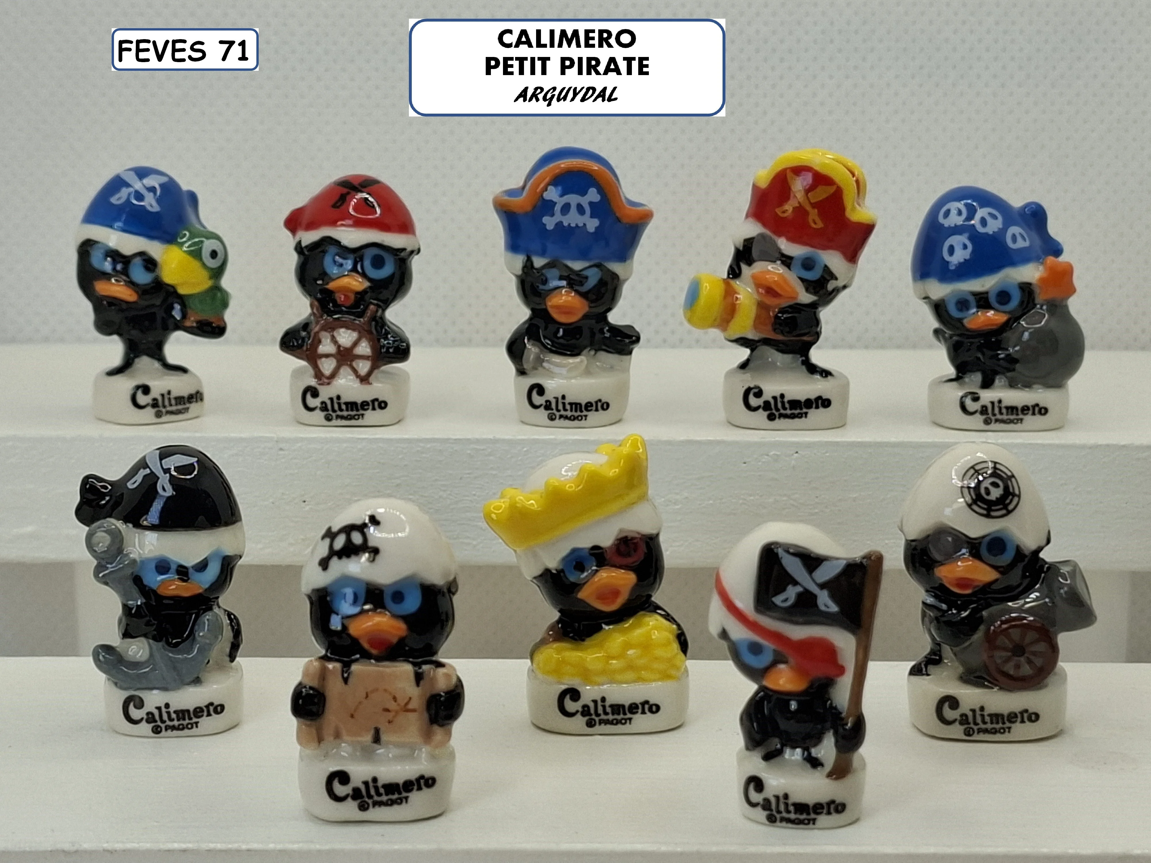 i 13 / CALIMERO PETIT PIRATE / 15 €uros / ARGUYDAL / 2026