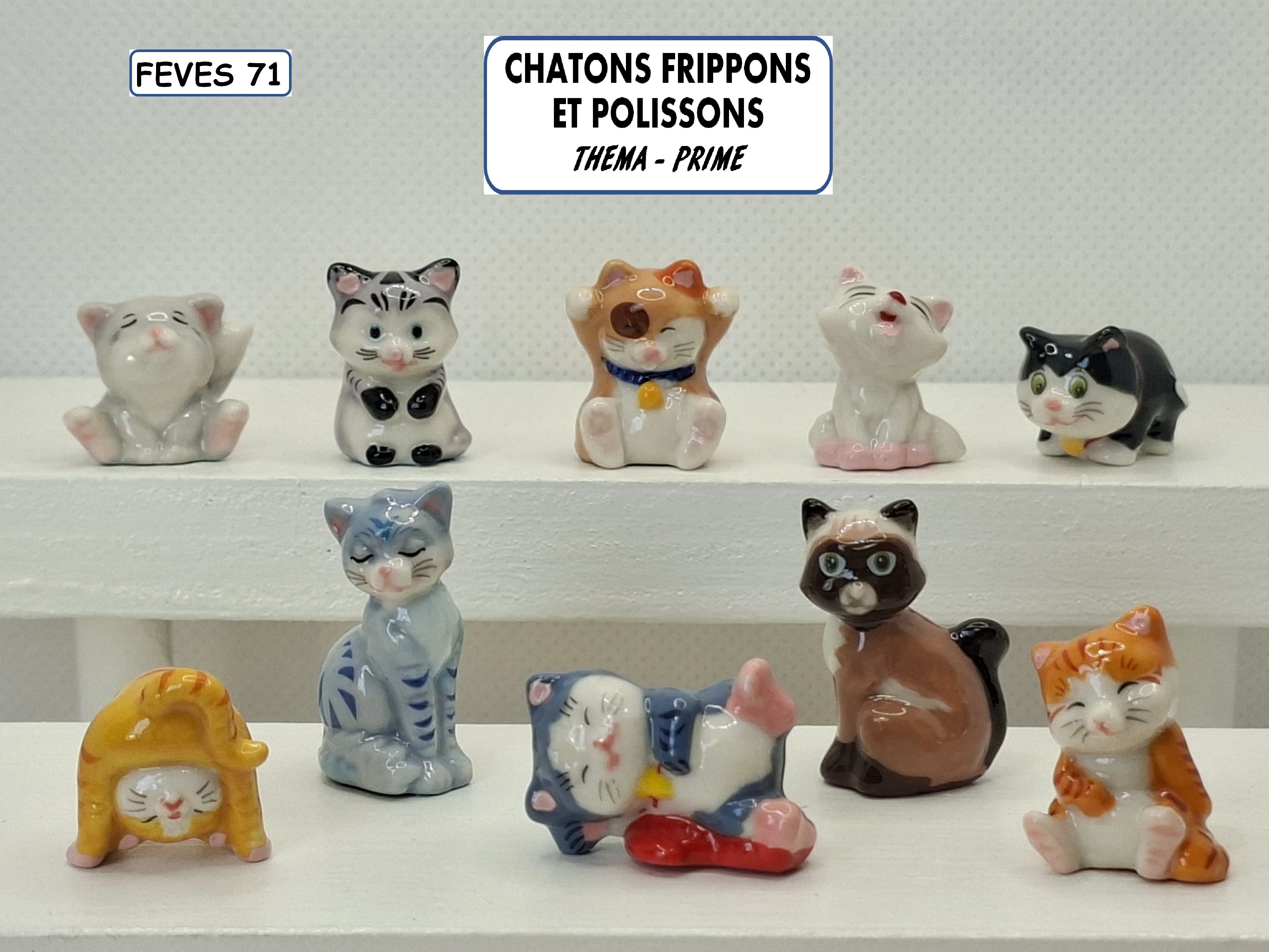 i 16 / CHATONS FRIPPONS ET POLISSONS / 13 €uros / THEMA - PRIME / AFF 86.2025