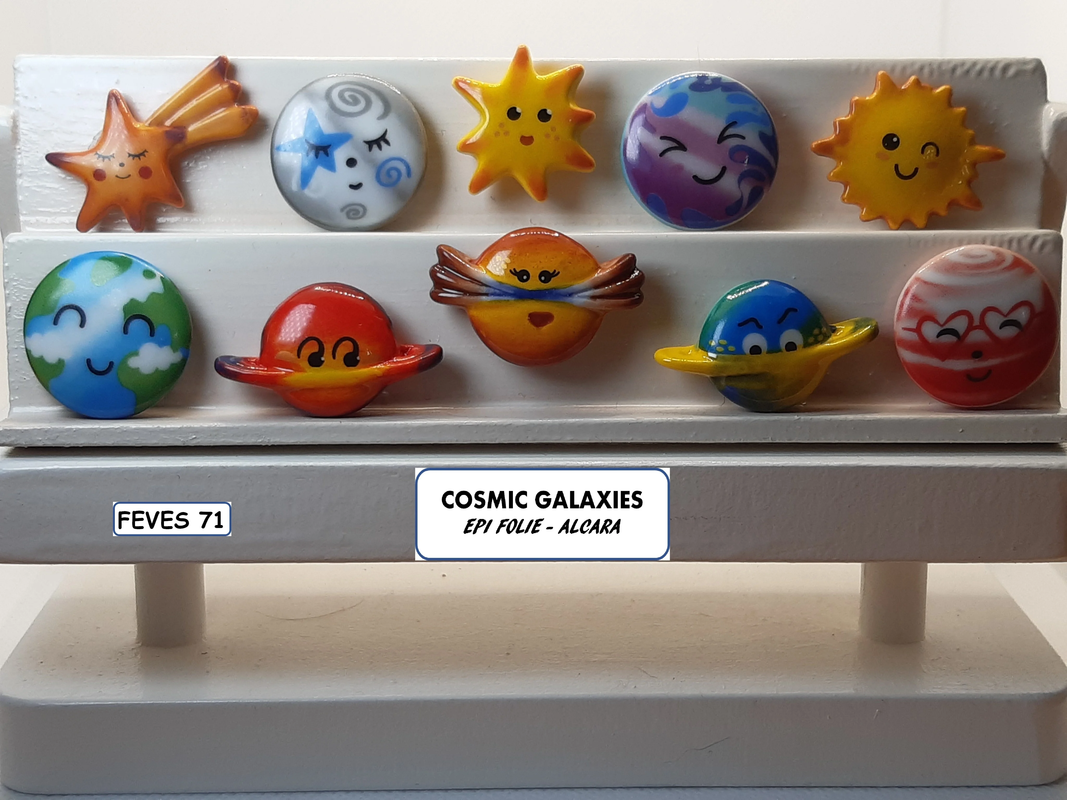 i 20 / COSMIC GALAXIES / 13 €uros / EPI FOLIE - ALCARA / AFF 01.2025