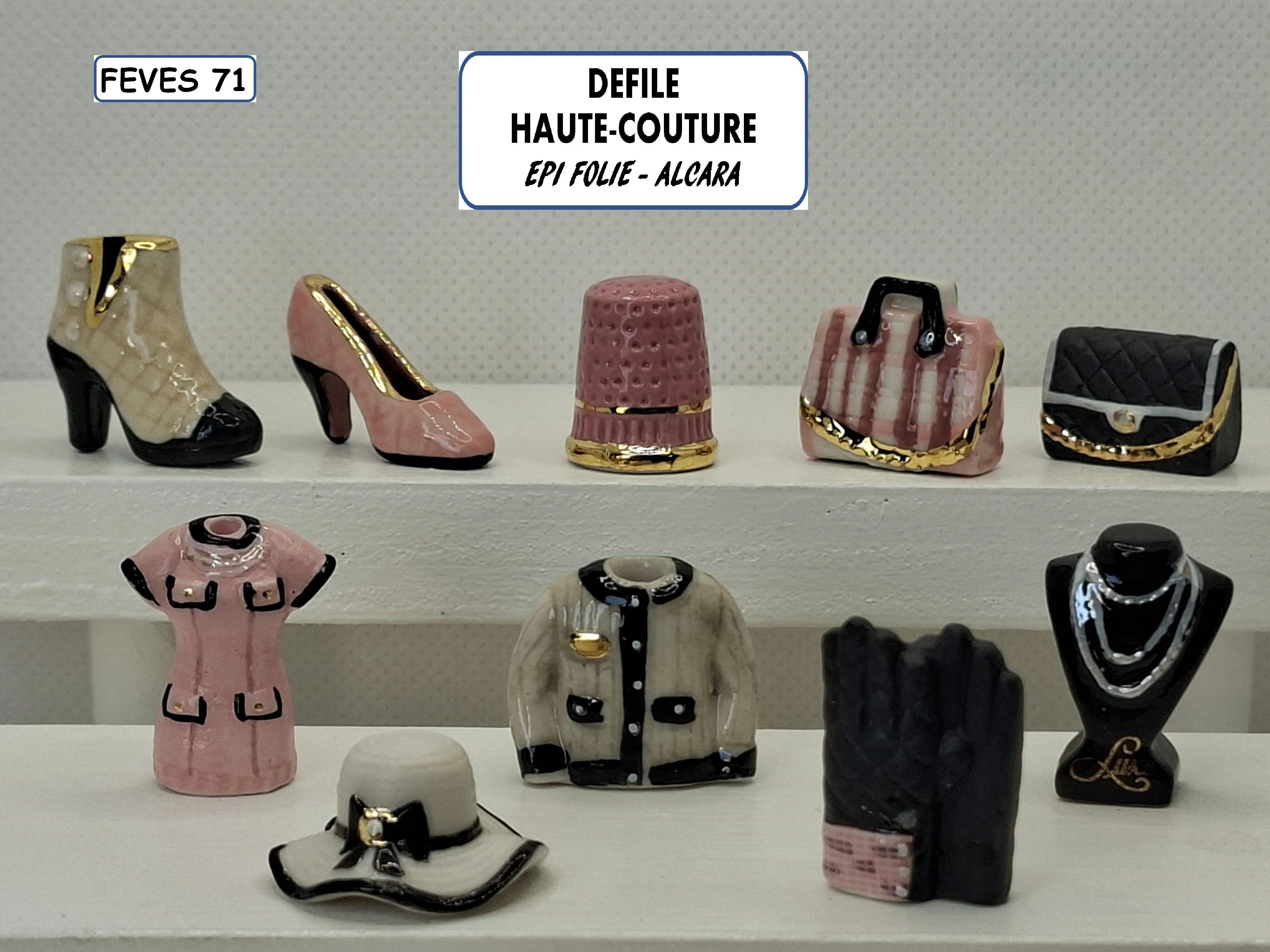 i 21 / DEFILE HAUTE-COUTURE / 15 €uros / EPI FOLIE - ALCARA / AFF 07.2025