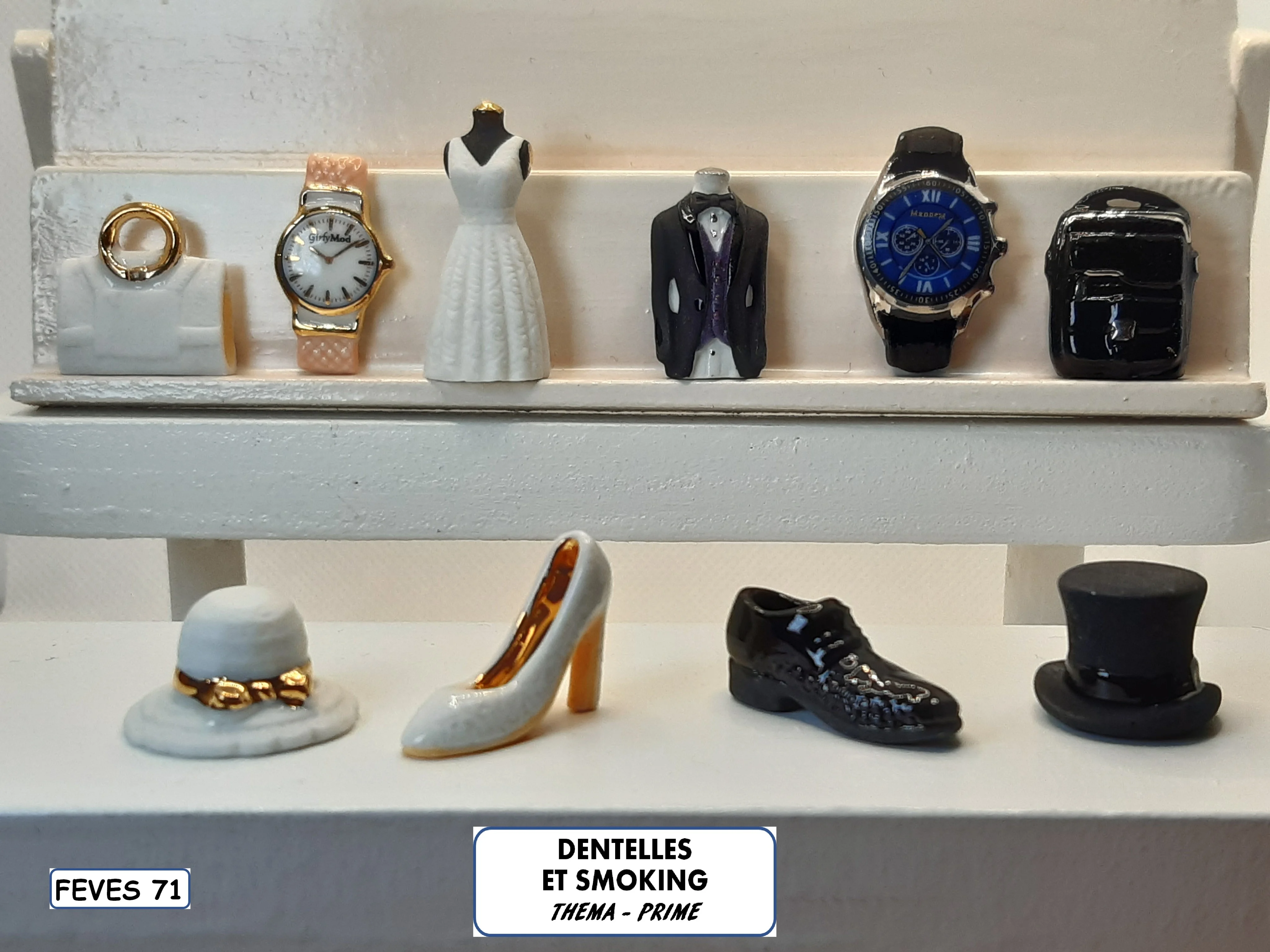 i 22 / DENTELLES ET SMOKING / 15 €uros / THEMA - PRIME / AFF 76.2025