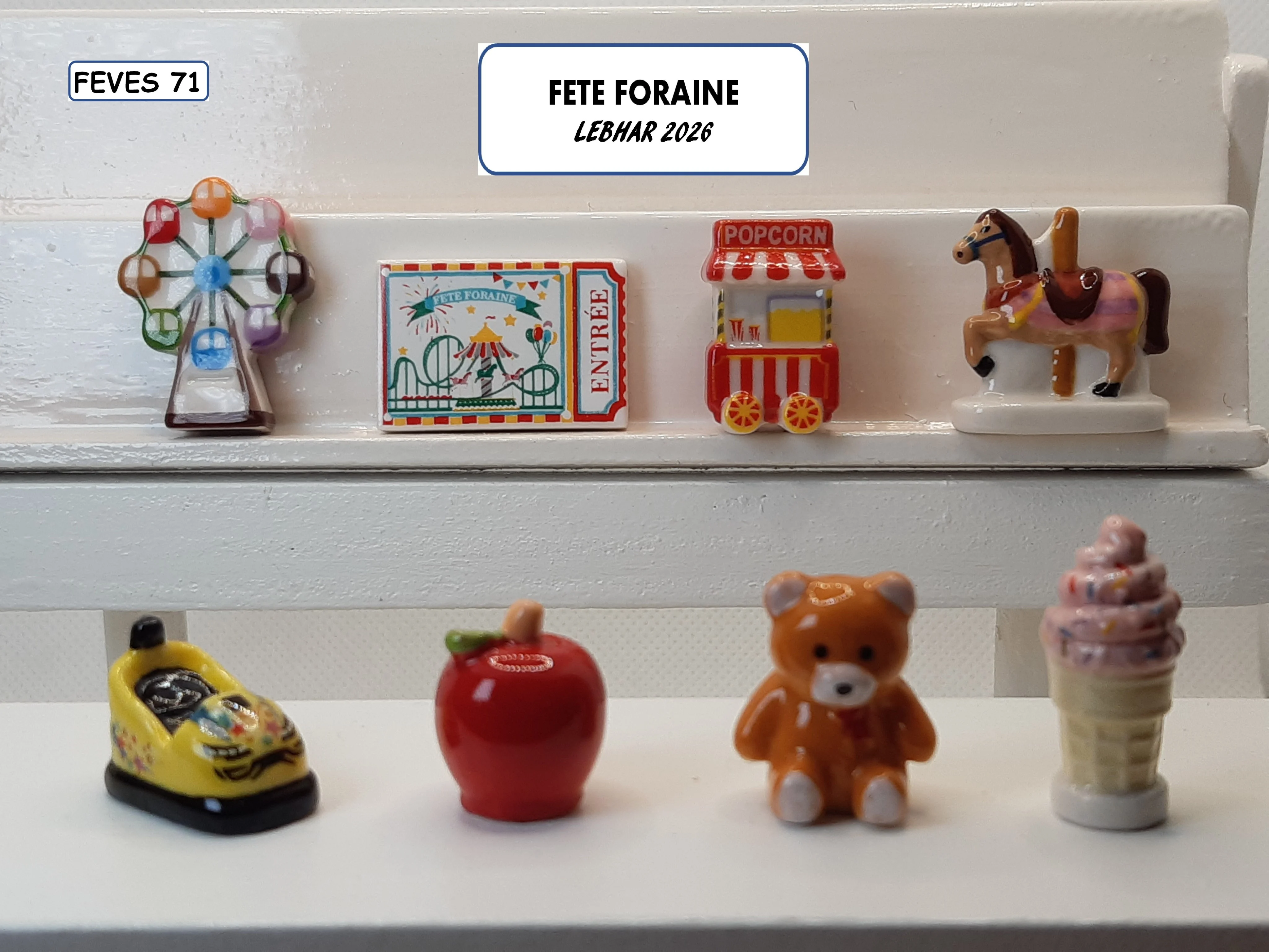 i 27 / FETE FORAINE / 12 €uros / LEBHAR / 2026