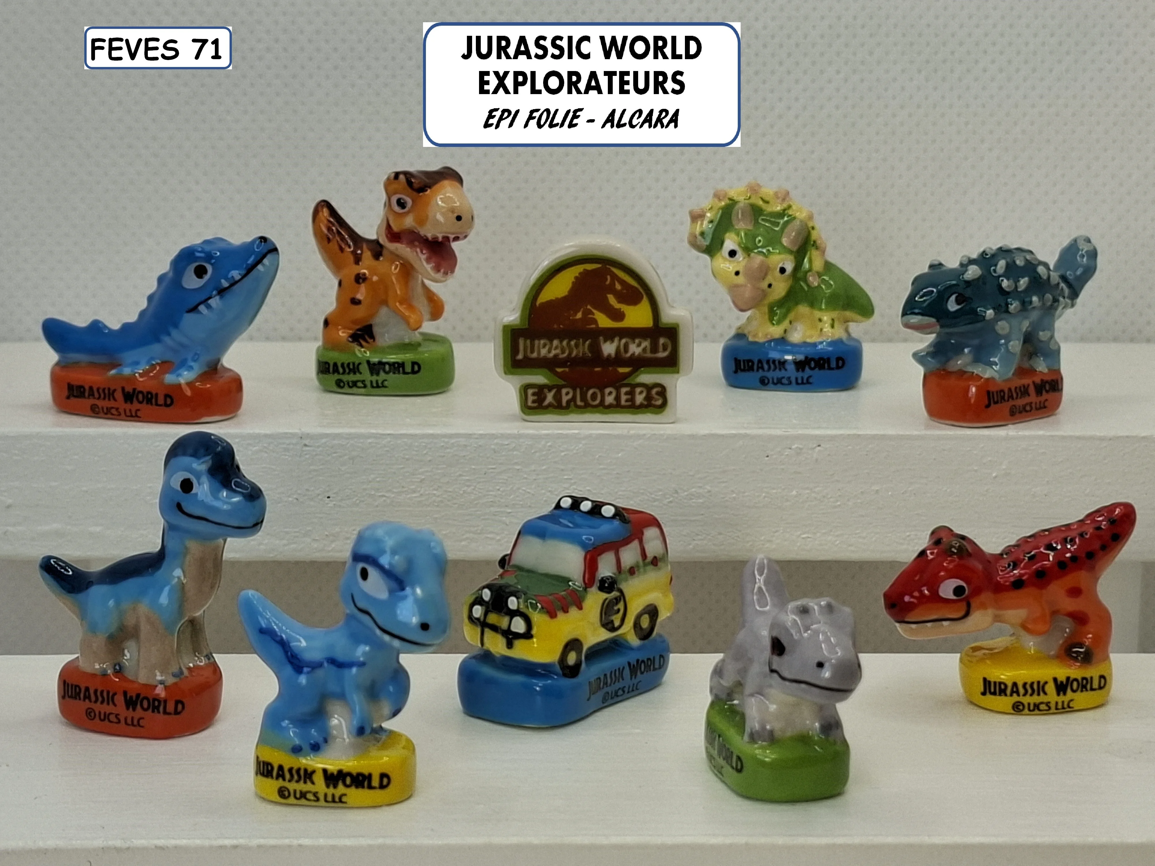 i 30 / JURASSIC WORLD EXPLORATEURS / 13 €uros / EPI FOLIE - ALCARA / 2026