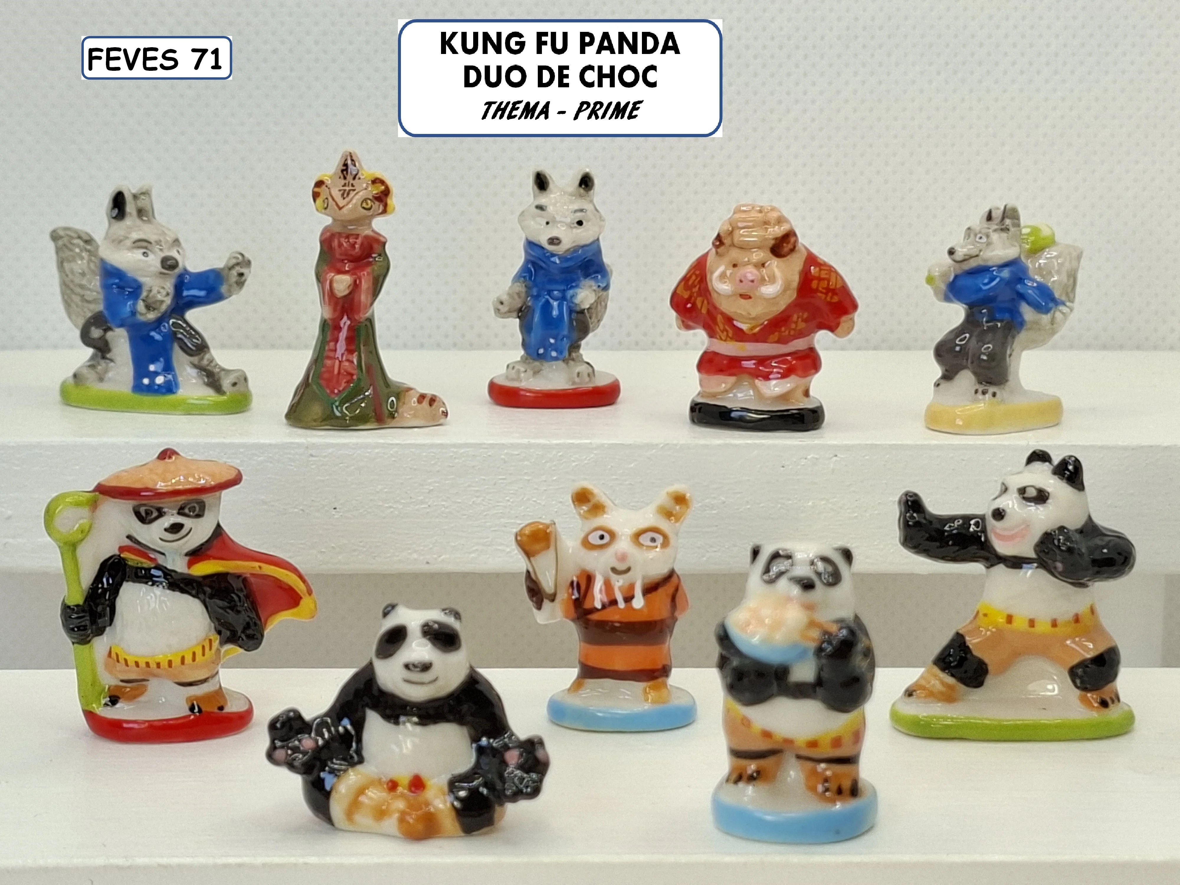 i 32 / KUNG FU PANDA DUO DE CHOC / 13 €uros / THEMA - PRIME / 2026