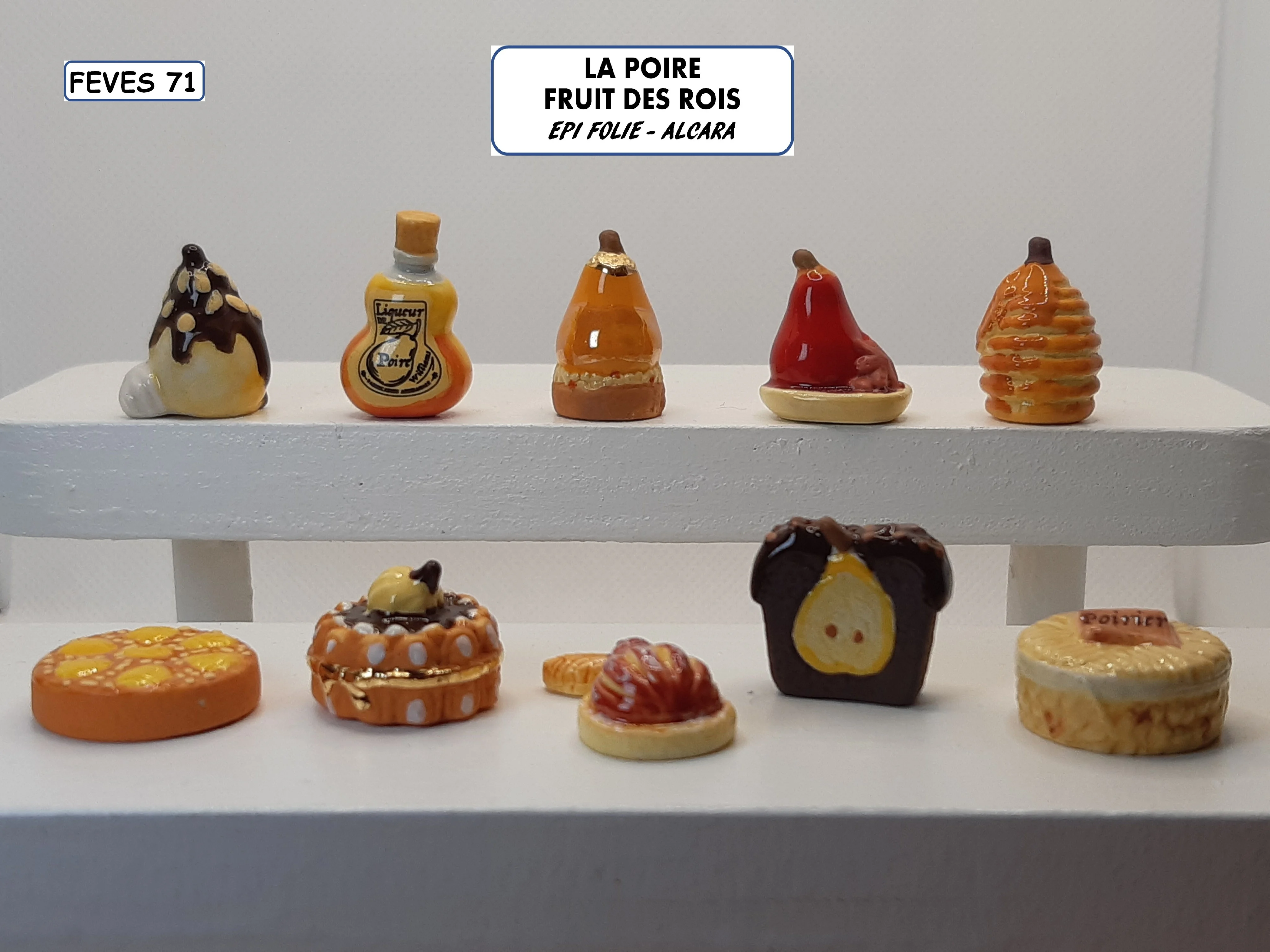 i 35 / LA POIRE FRUIT DES ROIS / 14 €uros / EPI FOLIE - ALCARA / AFF 04.2025