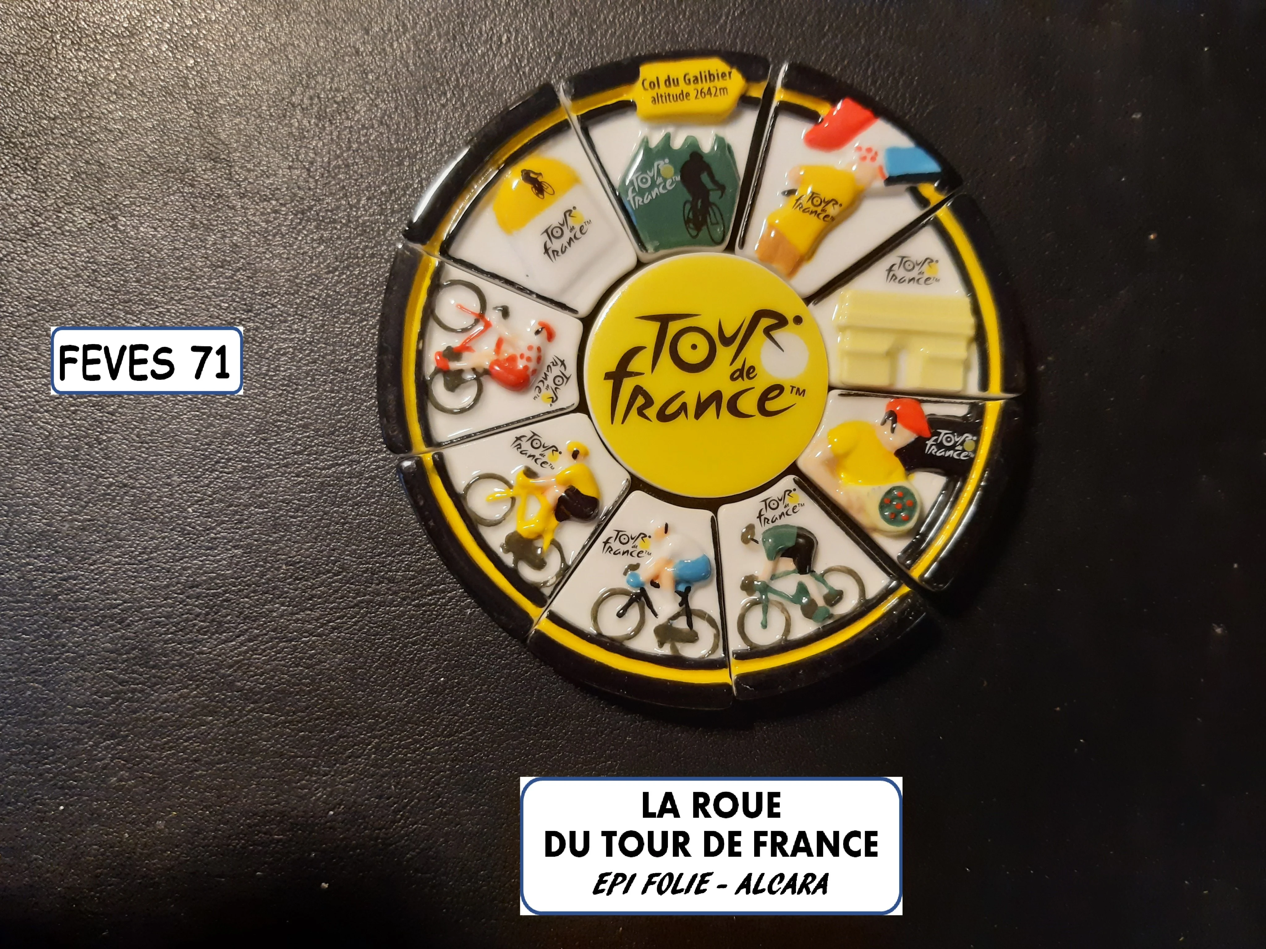 i 36 / LA ROUE DU TOUR DE FRANCE / 15 €uros / EPI FOLIE - ALCARA THEMA - PRIME  / 2026