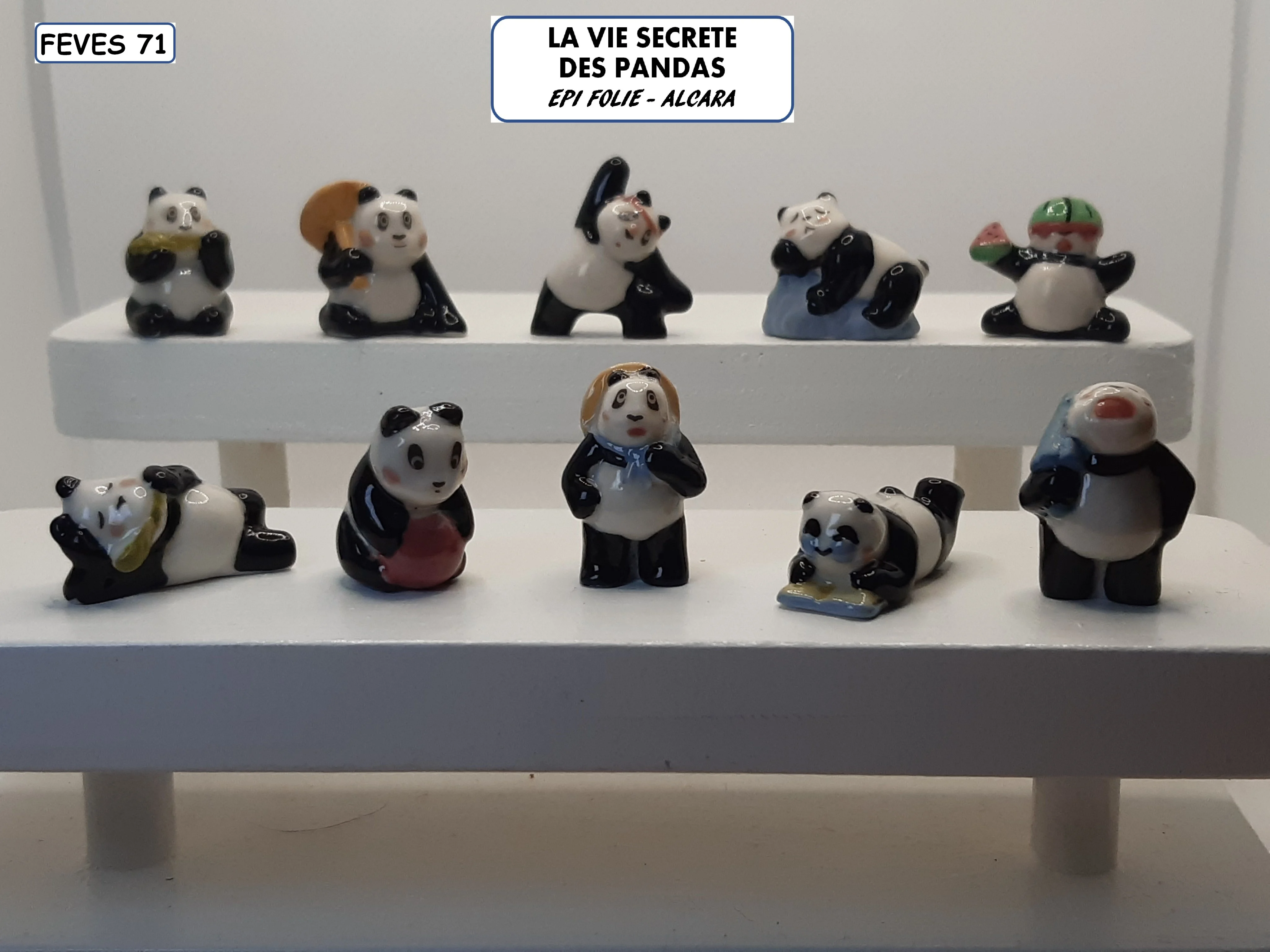 i 37 / LA VIE SECRETE DES PANDAS / 15 €uros / EPI FOLIE - ALCARA / AFF 09.2025