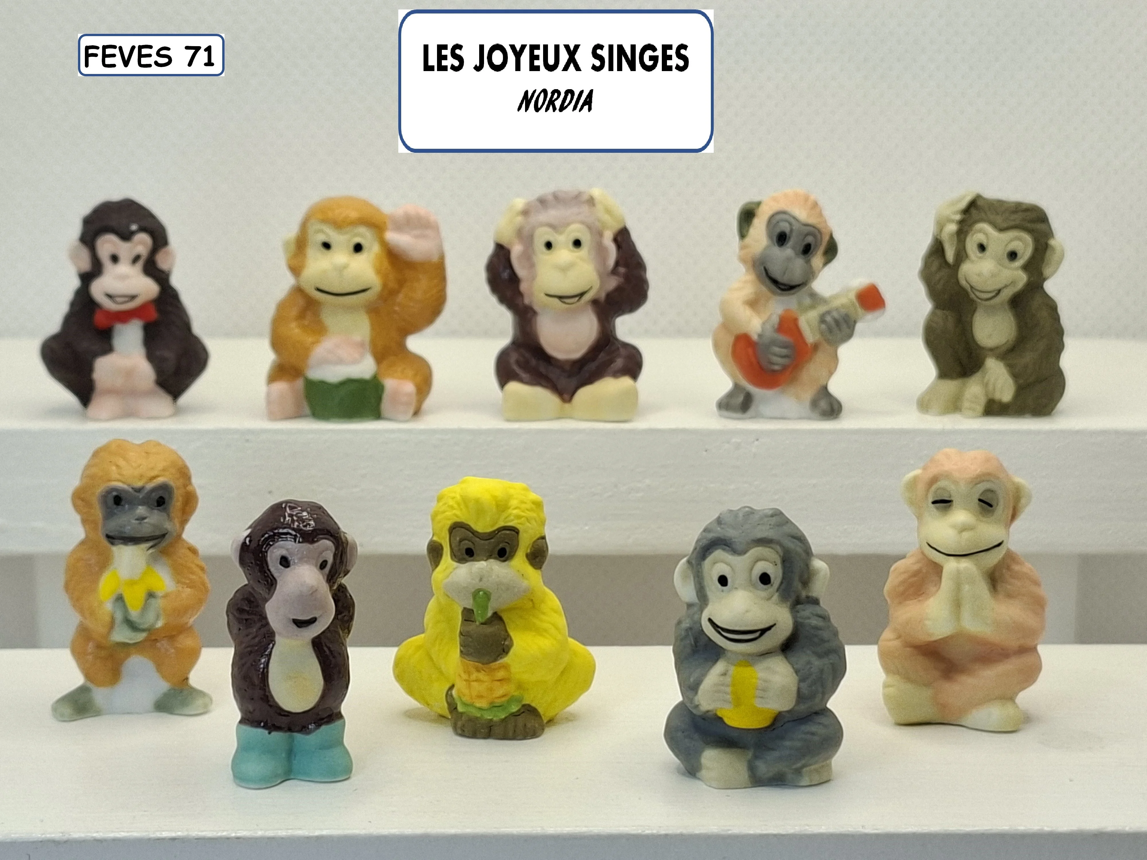 i 43 LES JOYEUX SINGES / 13 €uros / NORDIA / 2026