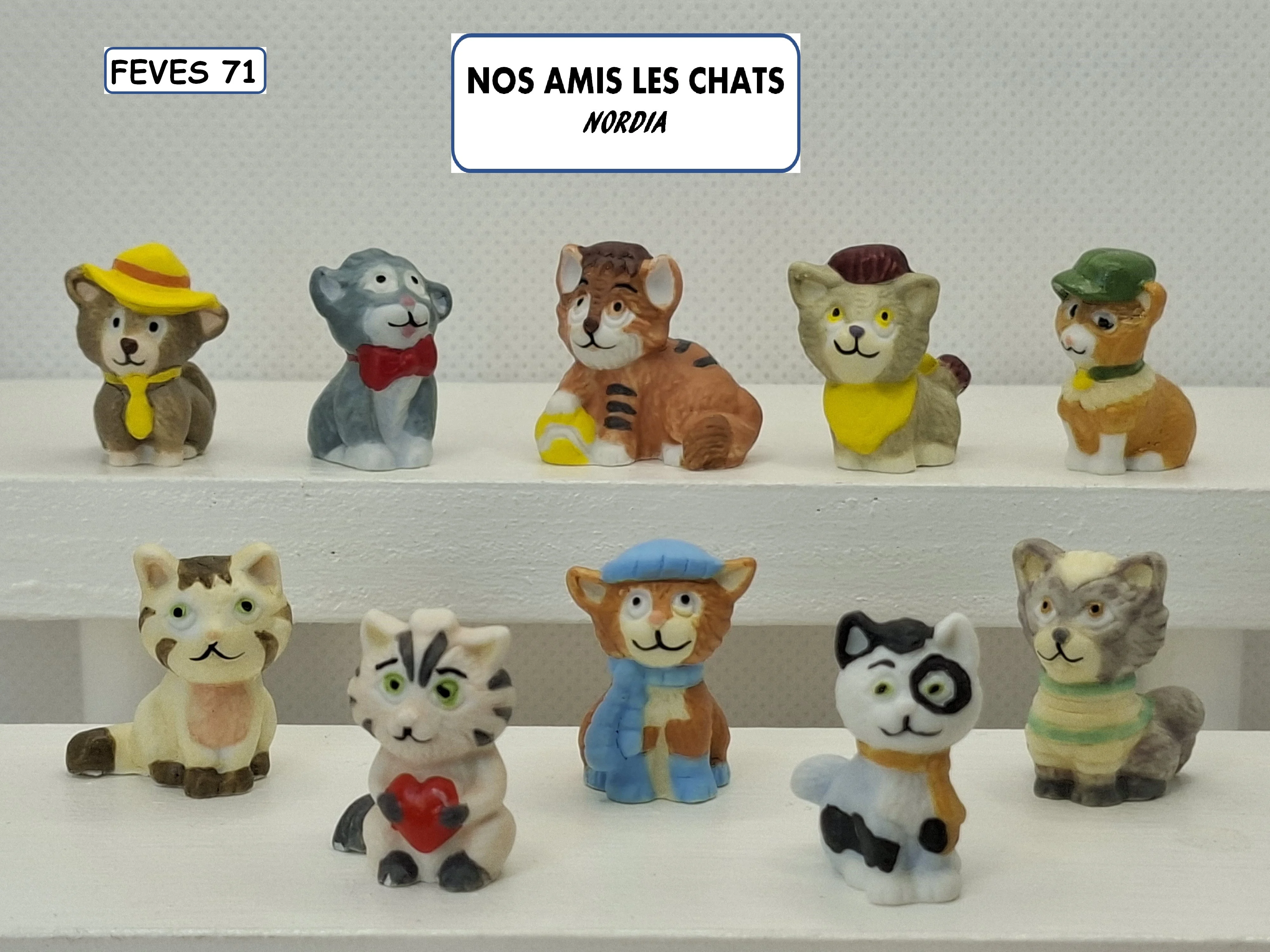 i 50 / NOS AMIS LES CHATS / 14 €uros / NORDIA / 2026