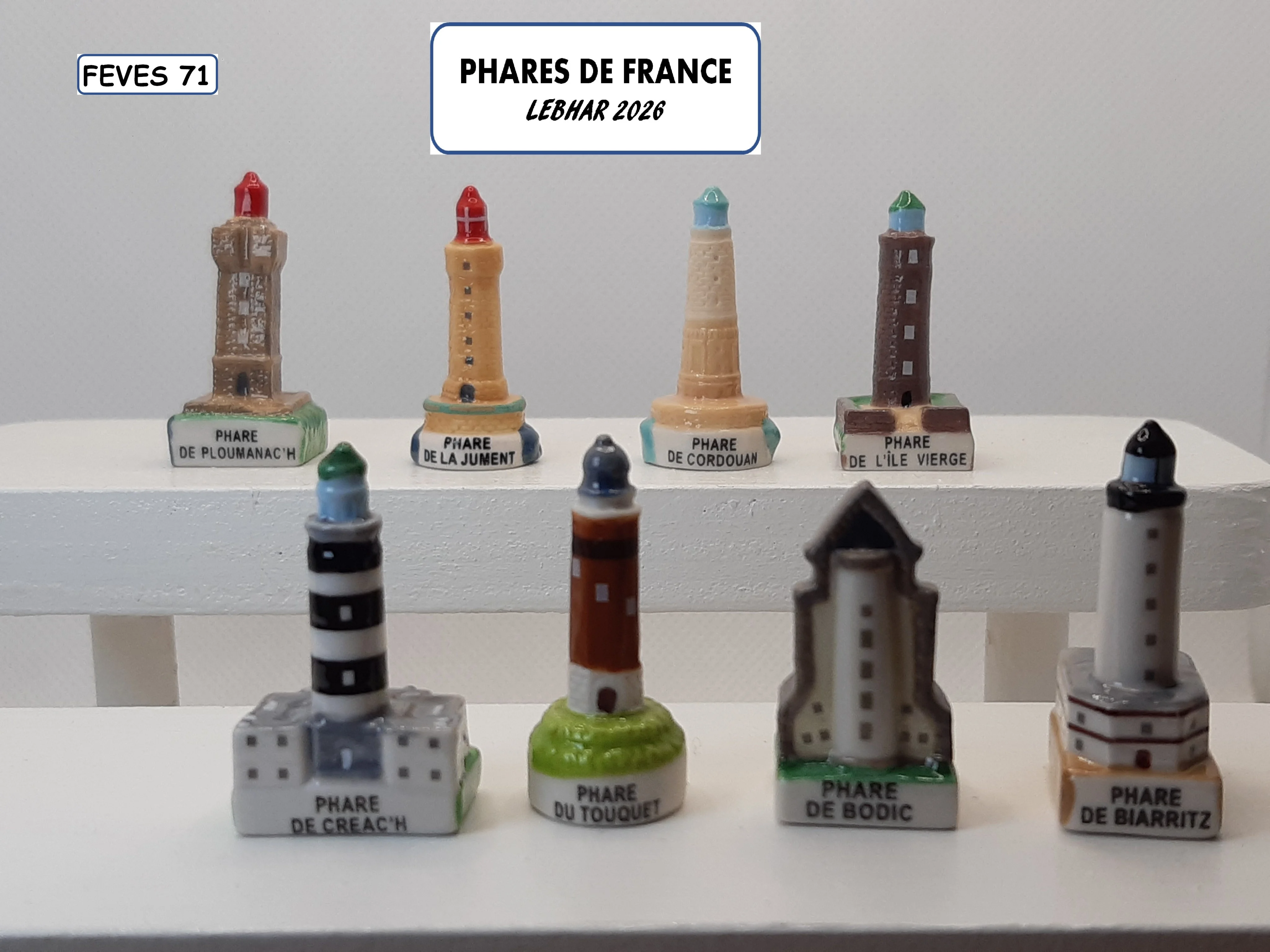 i 59 / PHARES DE FRANCE / 12 €uros / LEBHAR / 2026