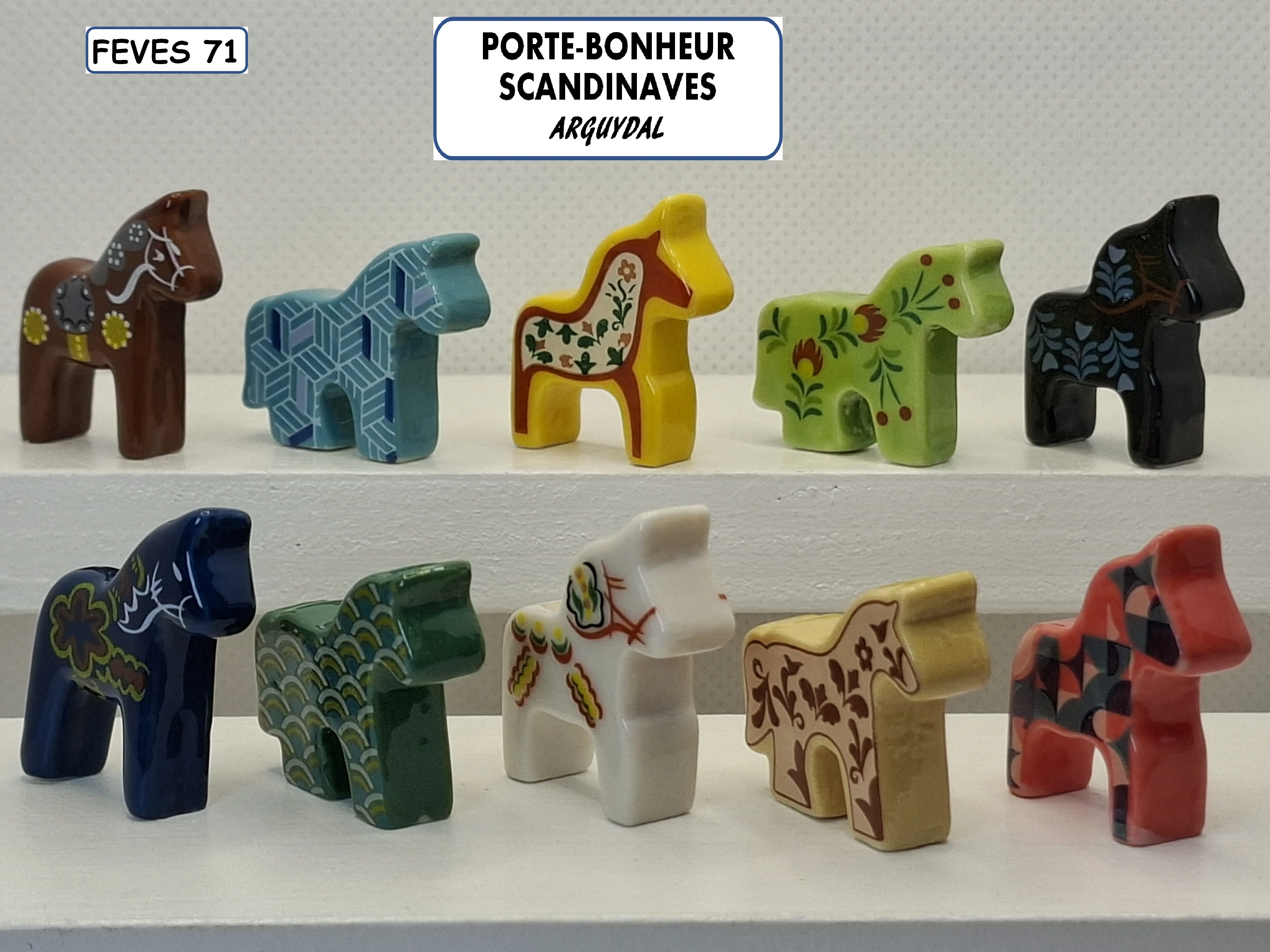 i 61 / PORTE-BONHEUR SCANDINAVES / 14 €uros / ARGUYDAL / AFF 24.2025