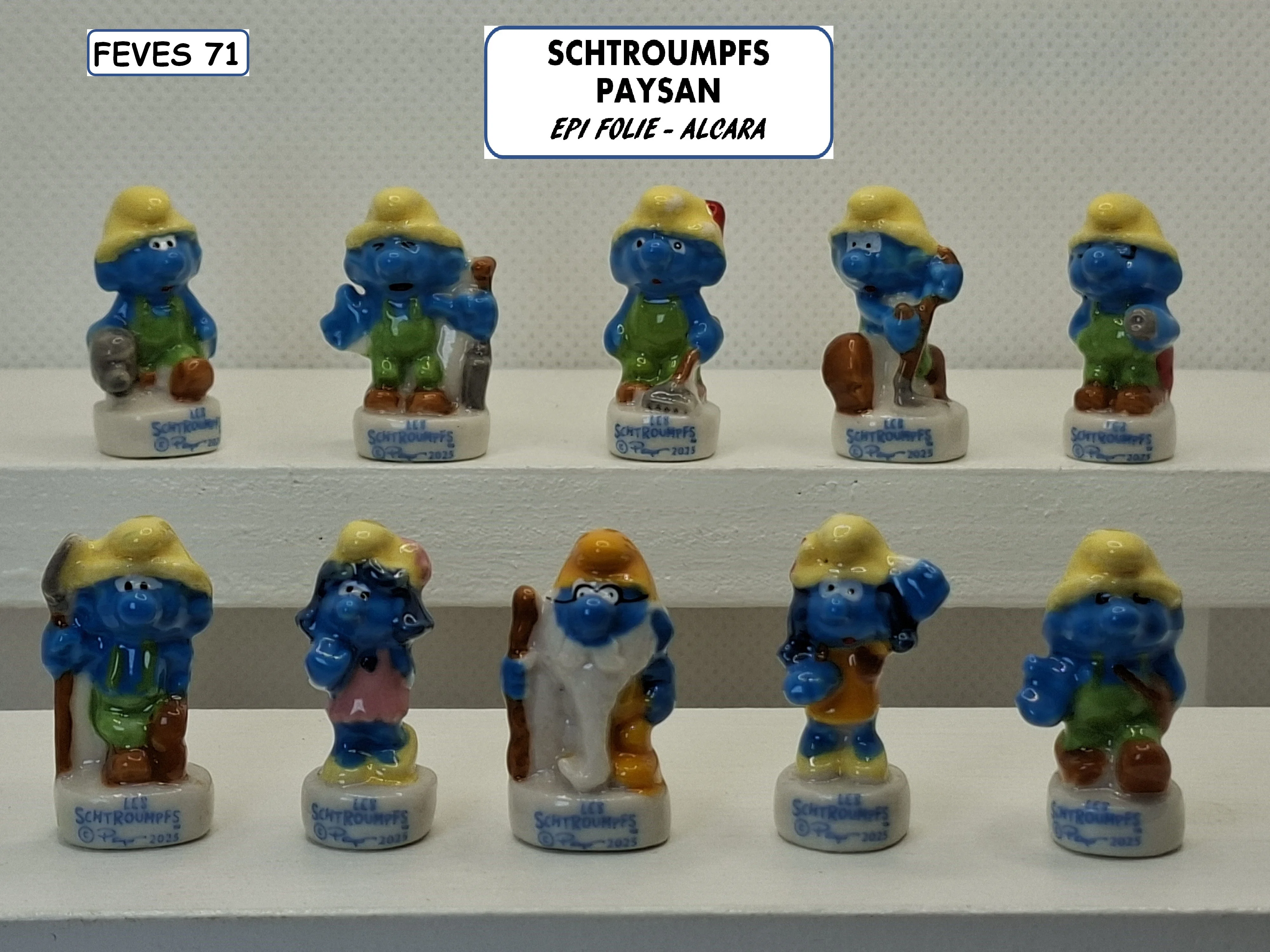 i 64 / SCHTROUMPFS PAYSAN / 15 €uros / EPI FOLIE - ALCARA / 2026