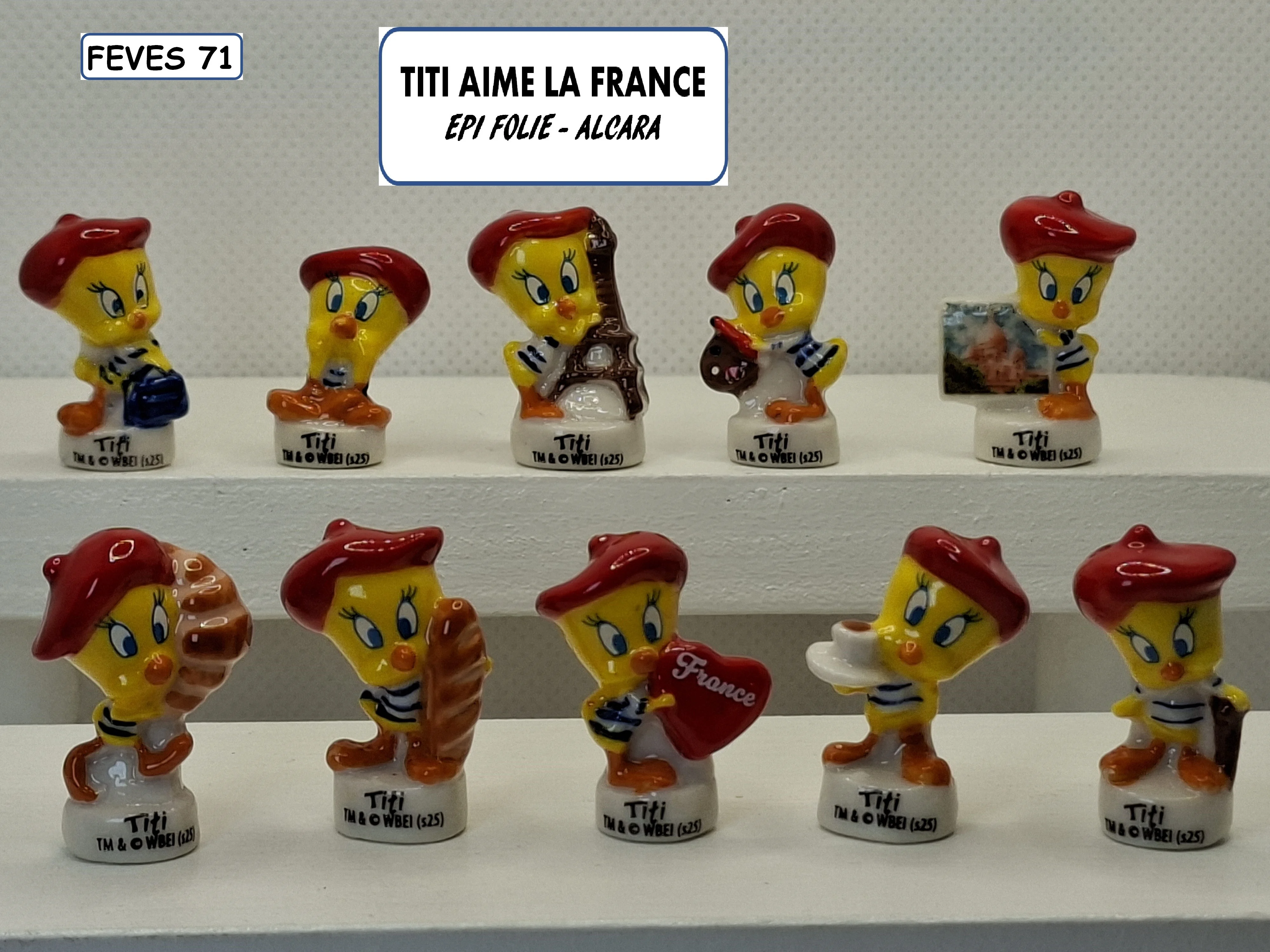 i 66 / TITI AIME LA FRANCE / 15 €uros / EPI FOLIE - ALCARA / 2026