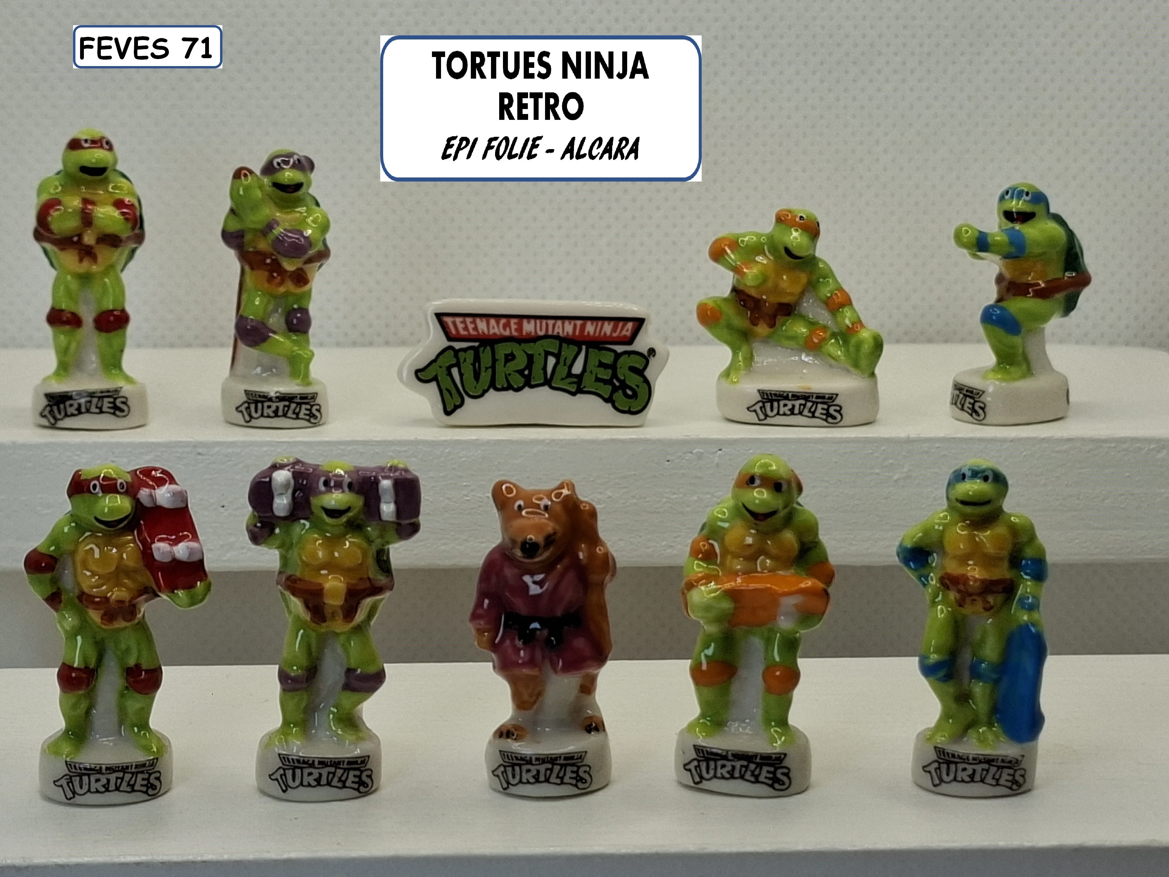 i 69 / TORTUES NINJA RETRO / 15 Euros / EPI FOLIE - ALCARA / 2026