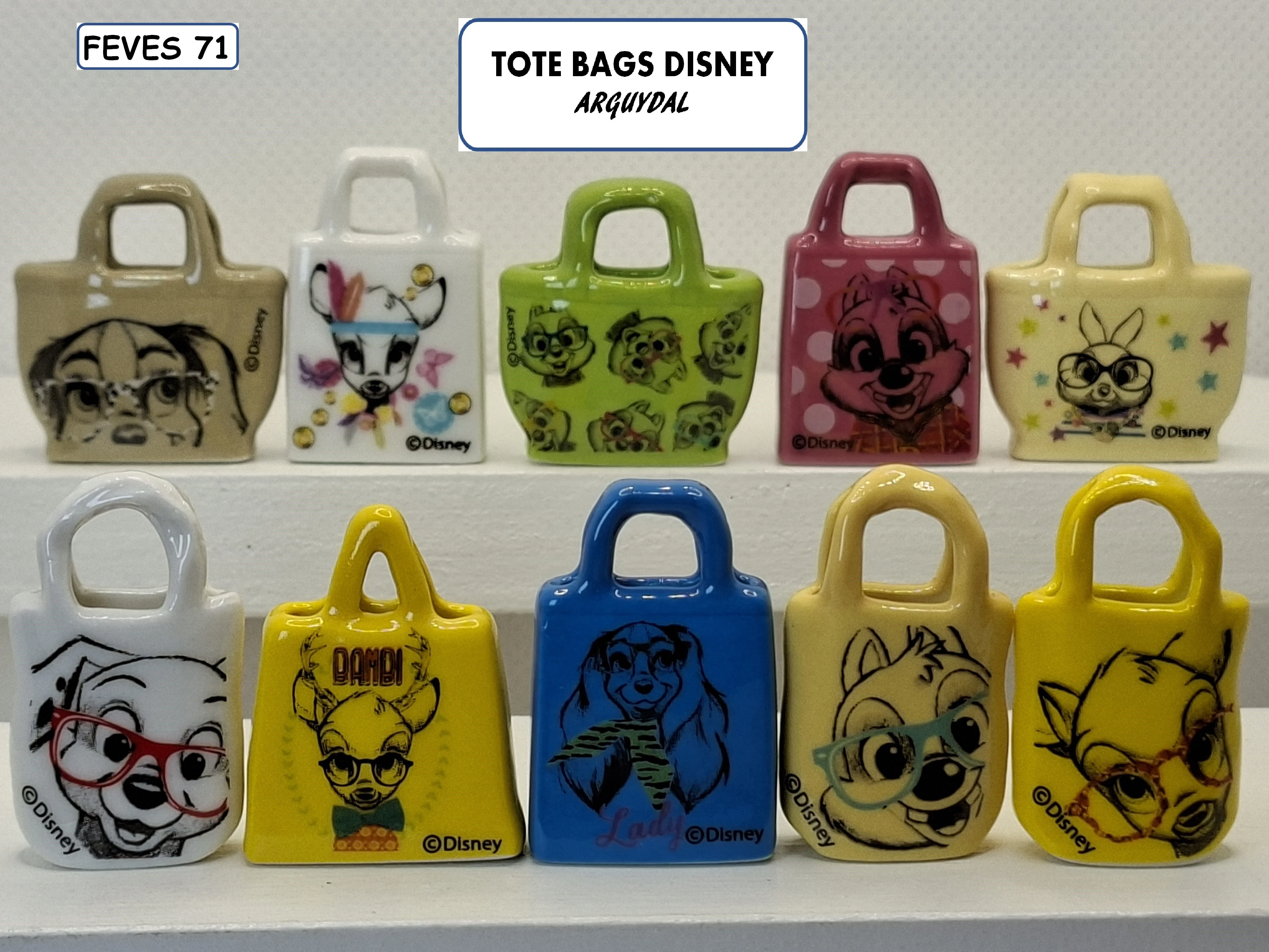 i 70 / TOTE BAGS DISNEY / 16 €uros / ARGUYDAL / 2026