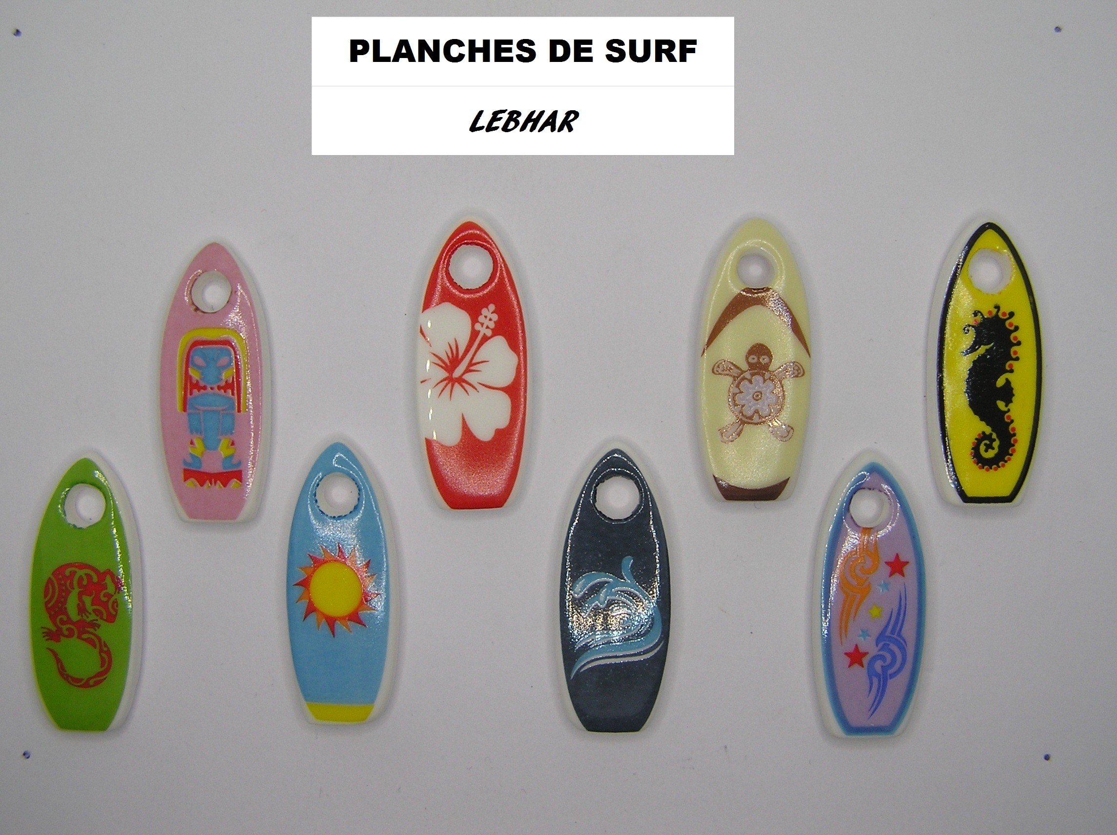 F 46 / PLANCHES DE SURF / 8 €uros / LEBHAR / AFF 47.2023