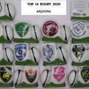 D 55 / TOP 14 RUGBY 2020 / épuisée / ARGUYDAL / AFF 27.2021