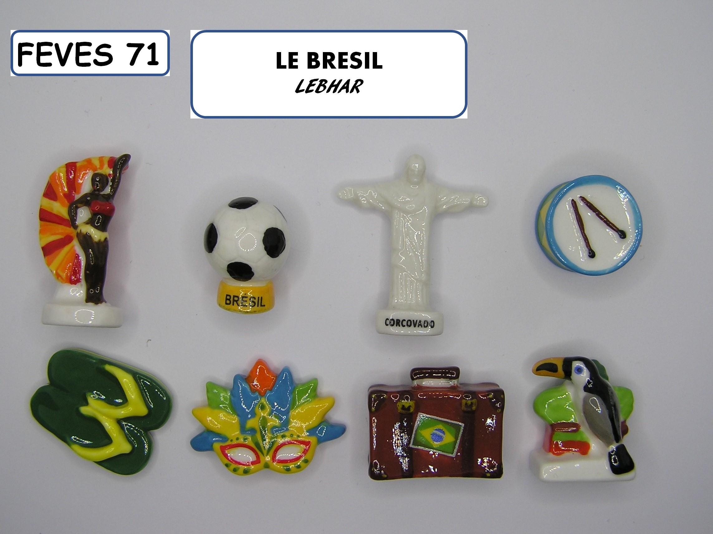 G 13 / LE BRESIL / 13 €uros / LEBHAR / 2024