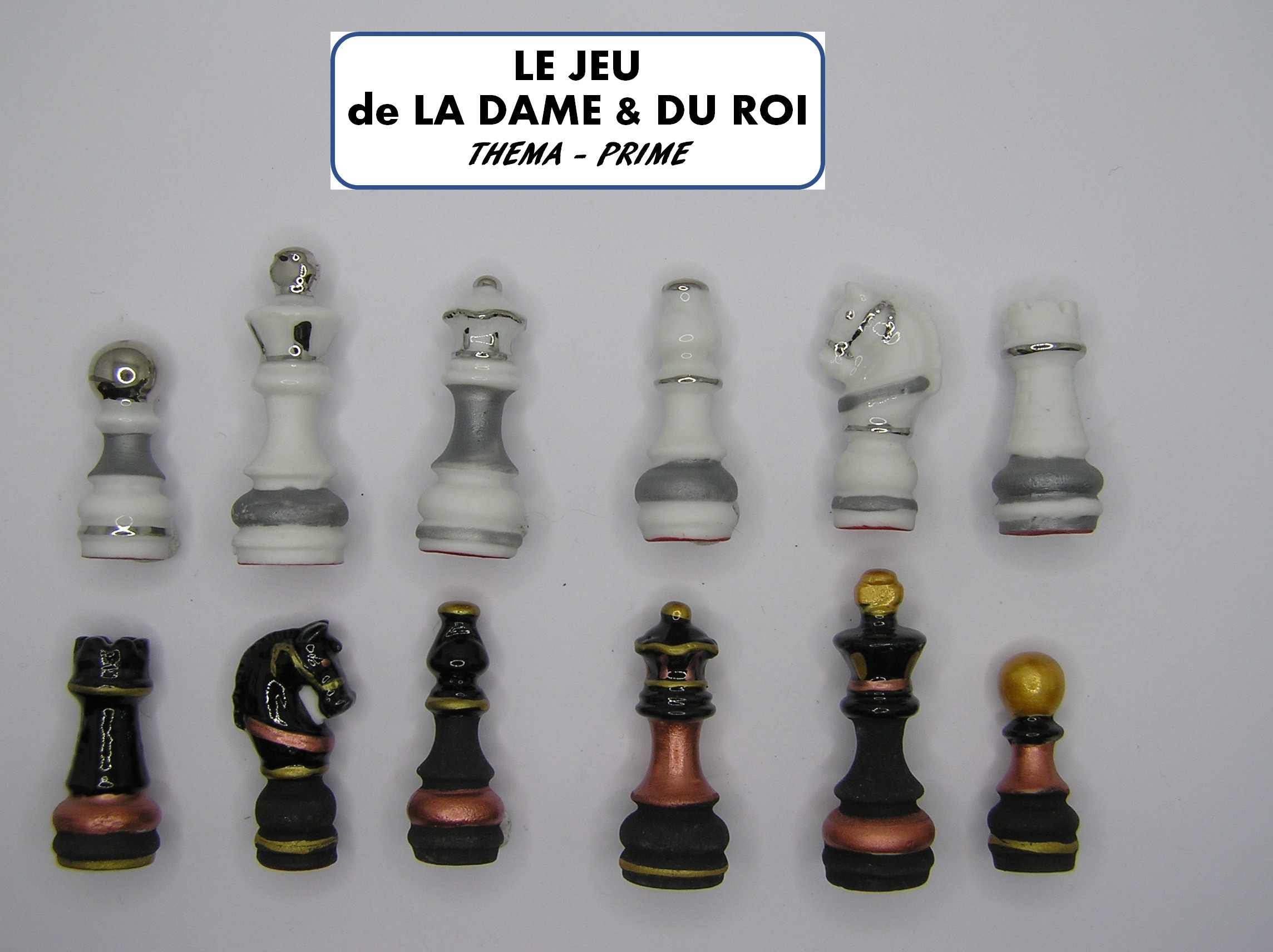 G 36 / LE JEU DE LA DAME & DU ROI / 18 €uros / THEMA - PRIME / AFF 76.2023