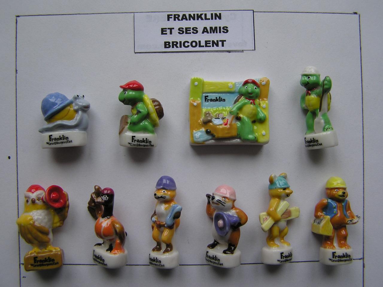 261 / FRANKLIN ET SES AMIS BRICOLENT / épuisée /AFF 101.2015