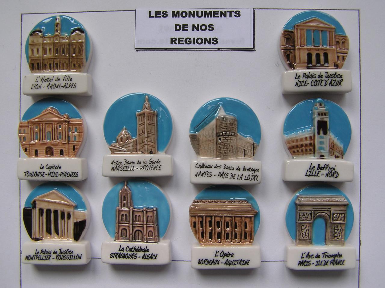 315 /  LES MONUMENTS DE NOS REGIONS / épuisée  / AFF 40.2016