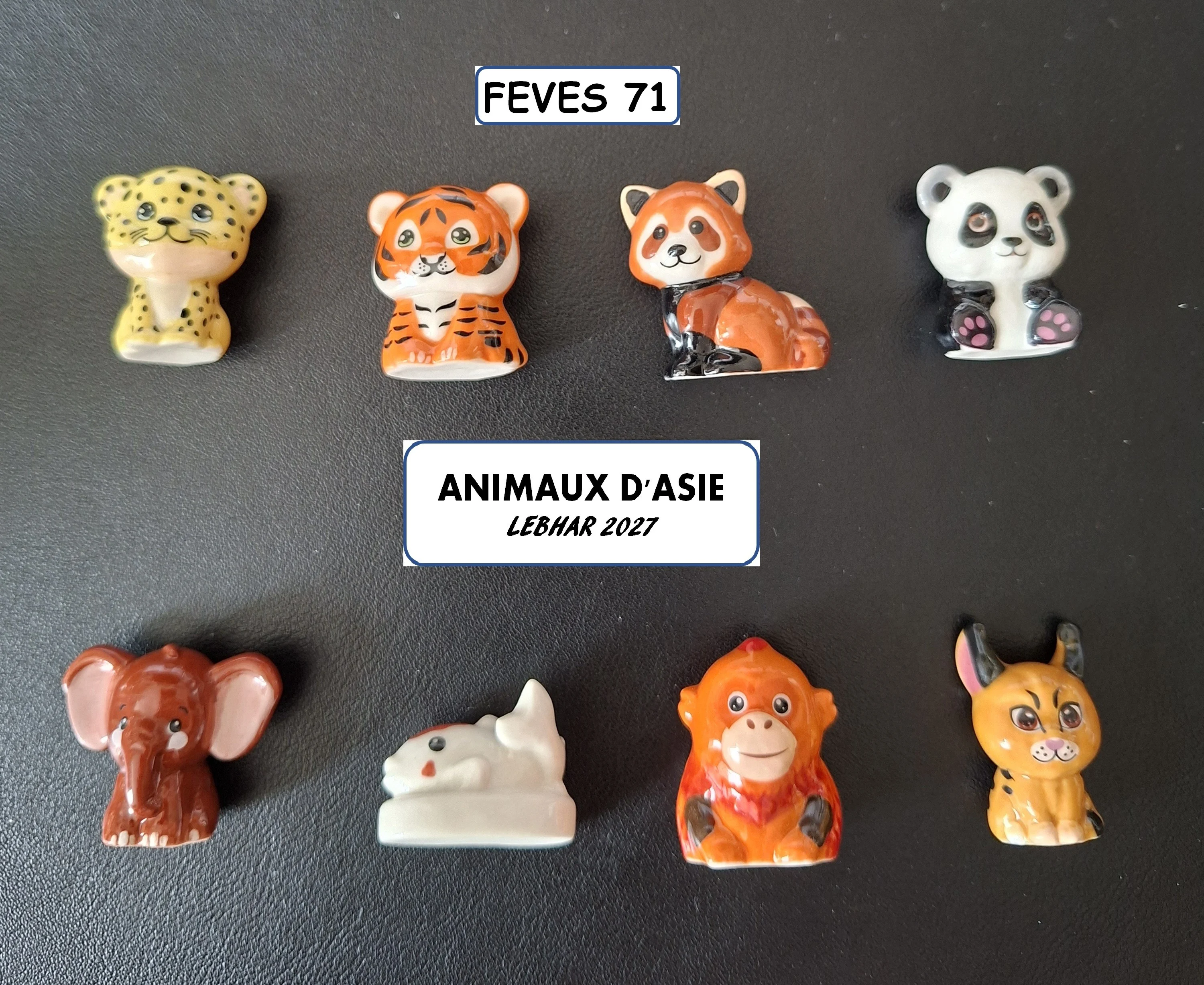 J 06 / ANIMAUX D'ASIE / 14 €uros / LEBHAR / 2027