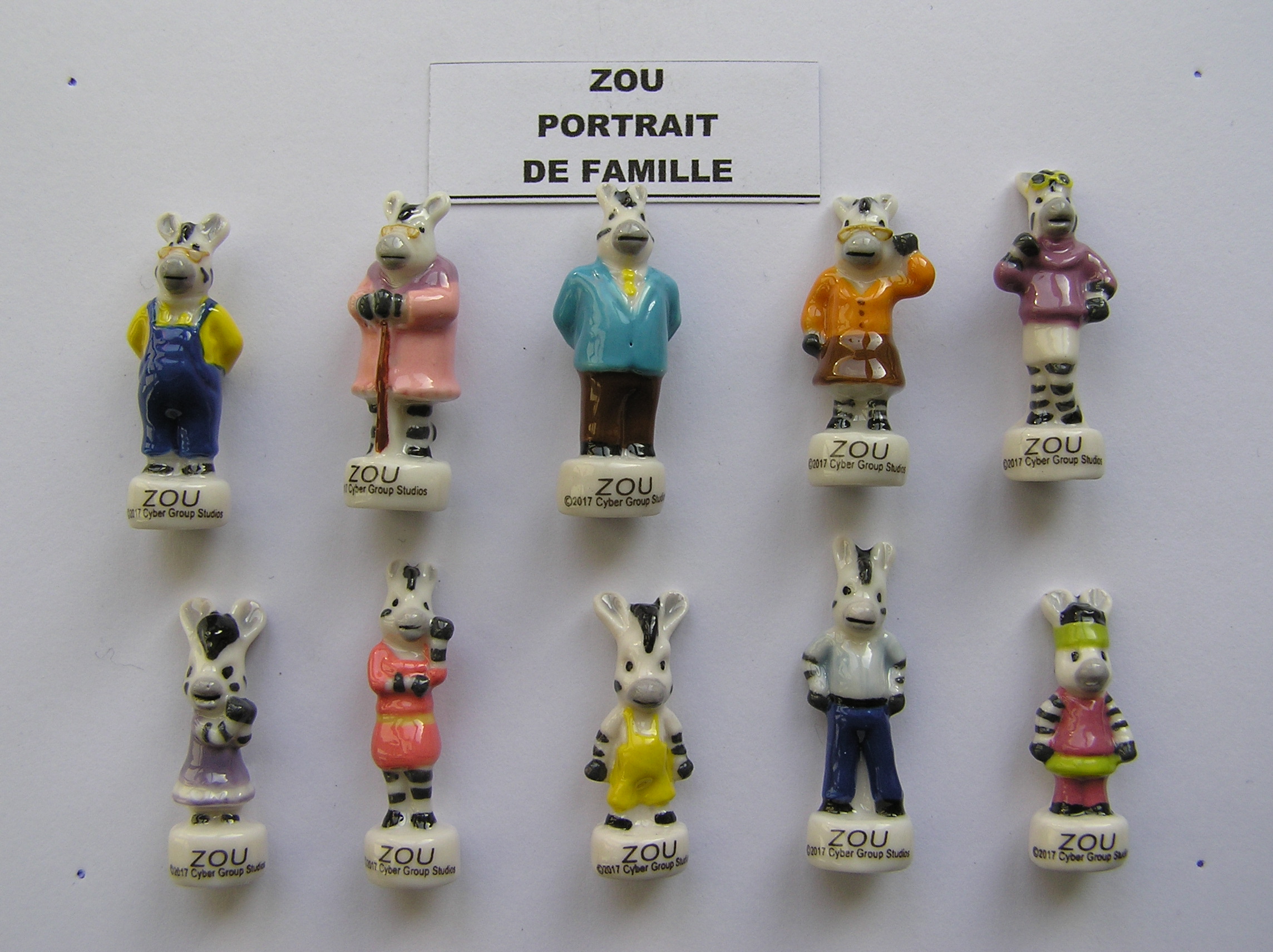 B 97 / ZOU PORTRAIT DE FAMILLE / épuisée / ALCARA / AFF  07.2019