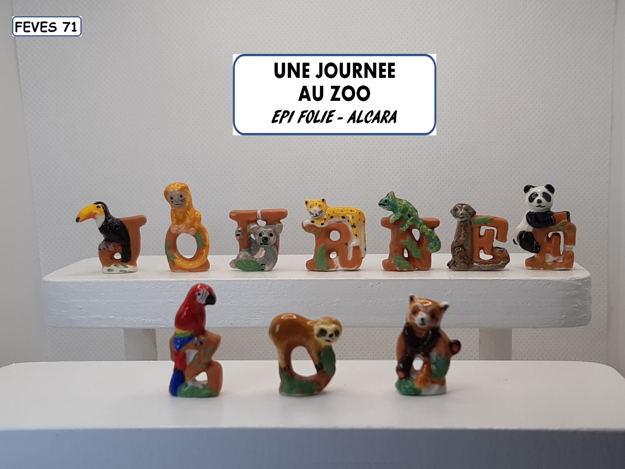 H 68 / UNE JOURNEE AU ZOO / 15 €uros / EPI FOLIE - ALCARA / AFF 07.2024