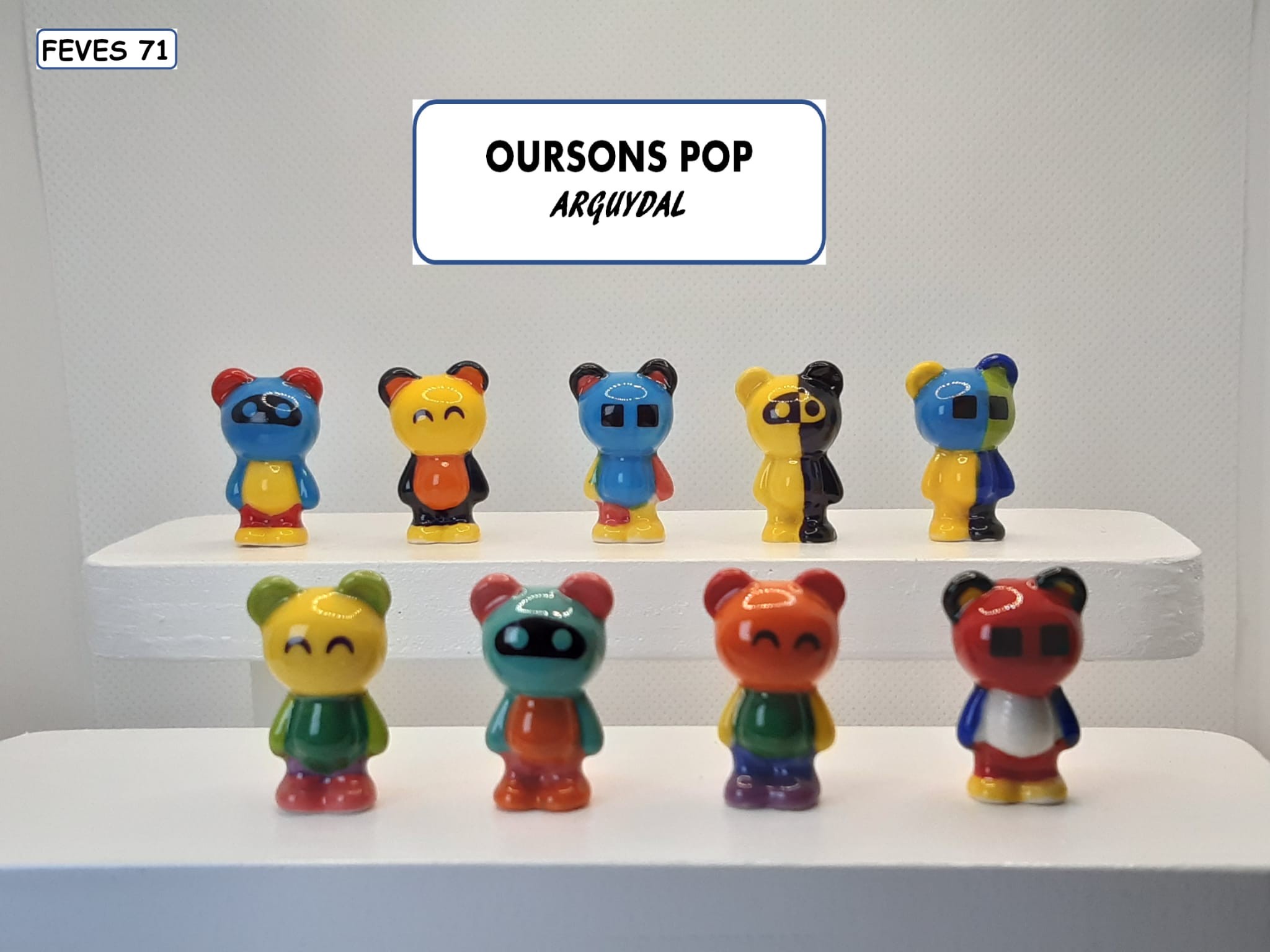 H 48 / OURSONS POP / 13 €uros / ARGUYDAL