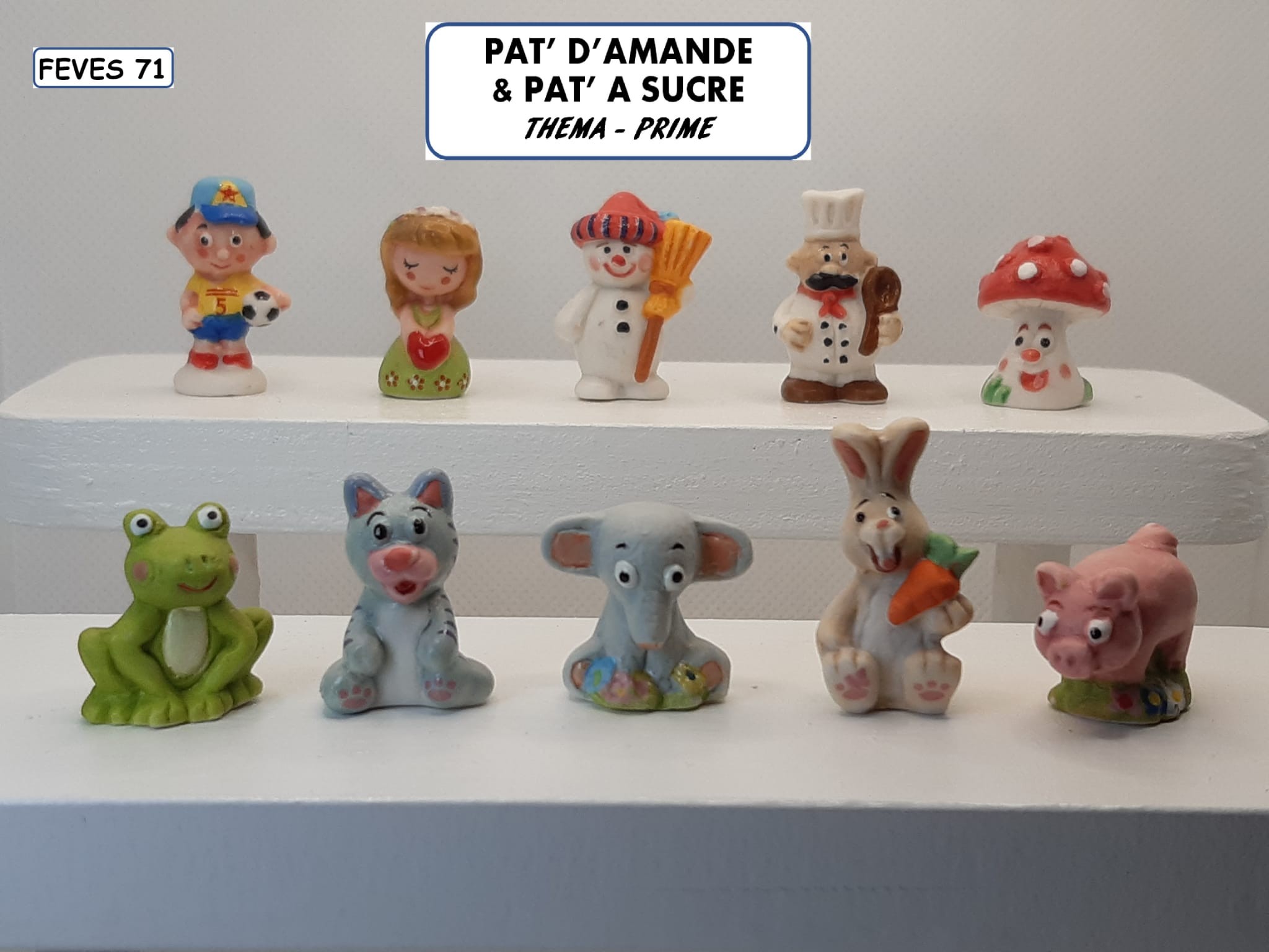 H 49 / PÂT' D'AMANDE & PÂT' A SUCRE / 15 €uros / THEMA - PRIME / 2020