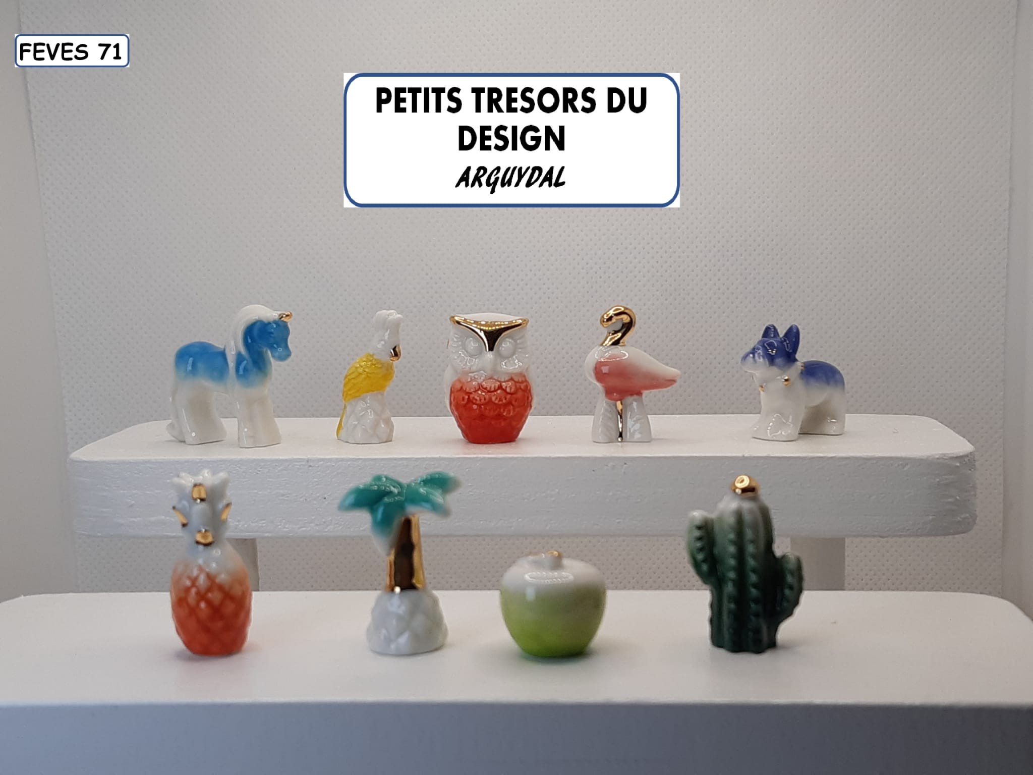 H 50 / PETITS TRESORS DU DESIGN / 13 €uros / ARGUYDAL