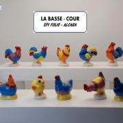 H 31 / LA BASSE - COUR poule / 13 €uros / EPI FOLIE - ALCARA / AFF 06.2025
