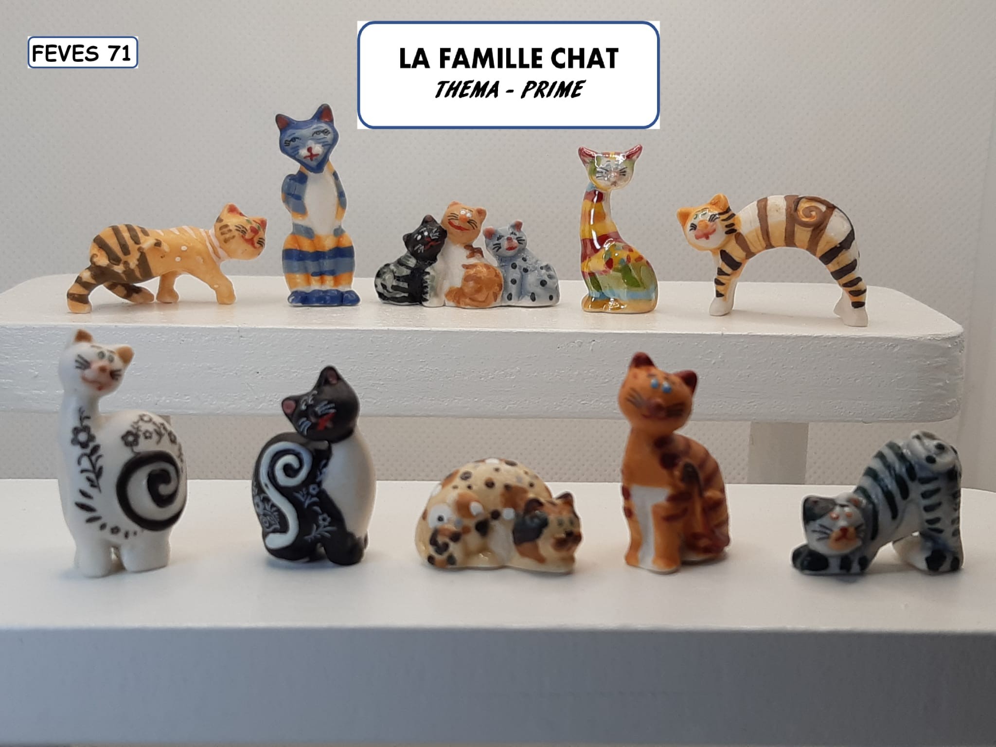 H 32 / LA FAMILLE CHAT / 15 €uros / THEMA - PRIME / 2025