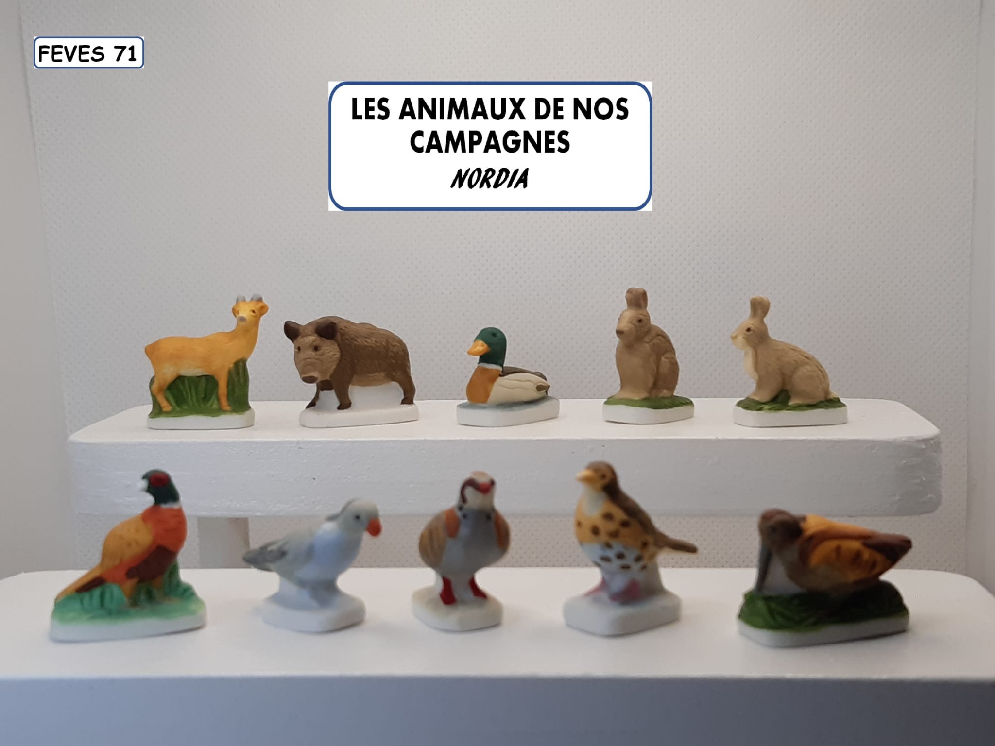 H 38 / LES ANIMAUX DE NOS CAMPAGNES / 15 €uros / NORDIA / 2025