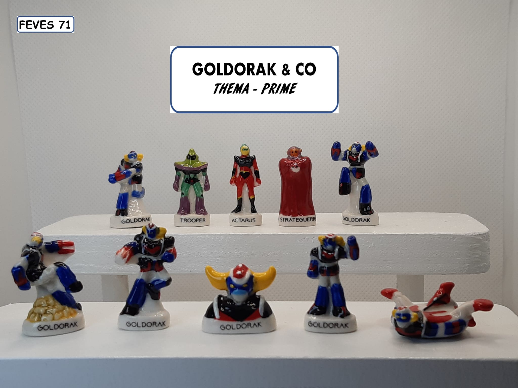 H 25 / GOLDORAK & CO / 20 €uros / THEMA - PRIME / AFF 74.2024