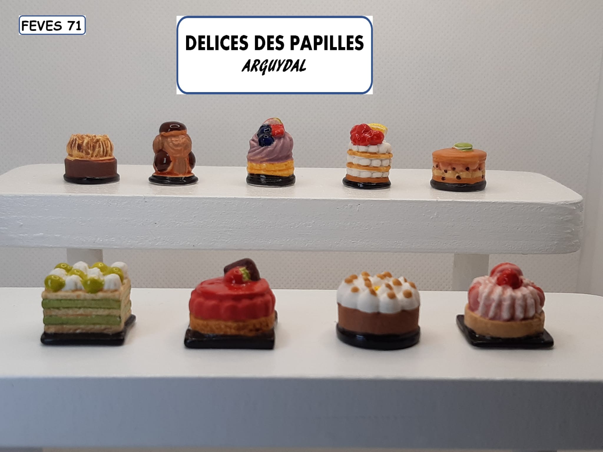 H 14 / DELICES DES PAPILLES / 13 €uros / ARGUYDAL