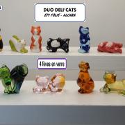 H 18 / DUO DELI'CATS chats / 13 €uros / EPI FOLIE - ALCARA / AFF 07.2024