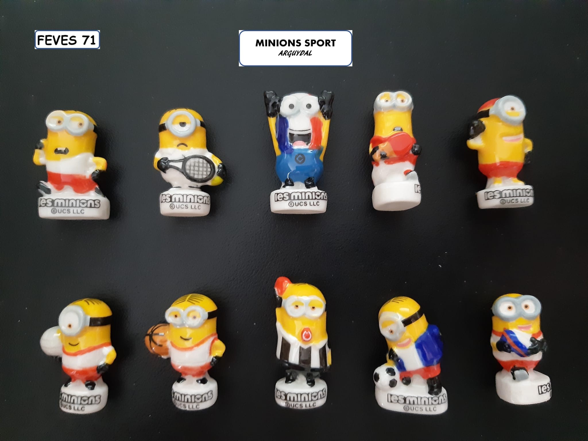 H 01 / MINIONS SPORT / 12 €uros / ARGUYDAL / 2025