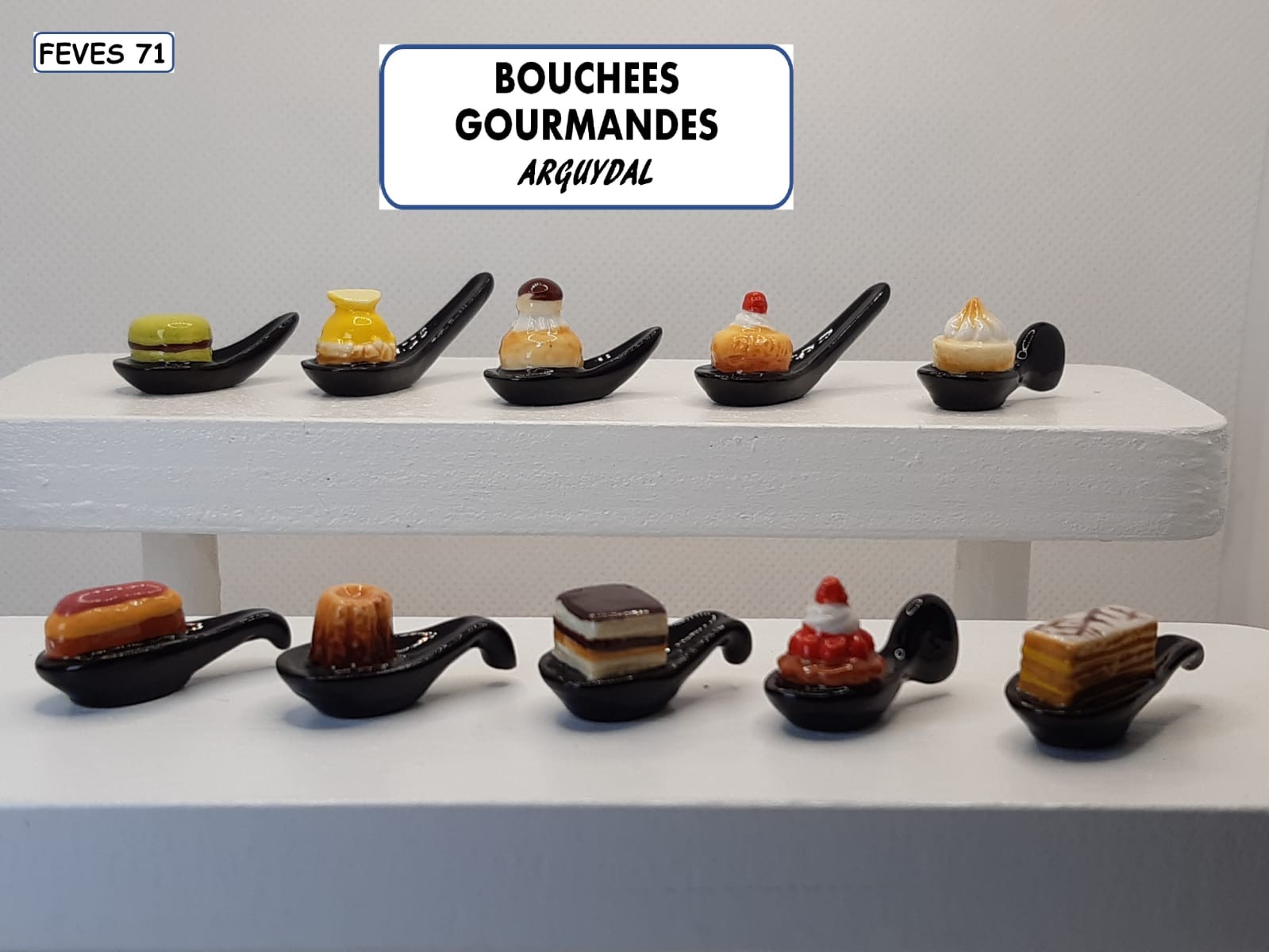 H 09 / BOUCHEES GOURMANDES / 15 €uros / ARGUYDAL