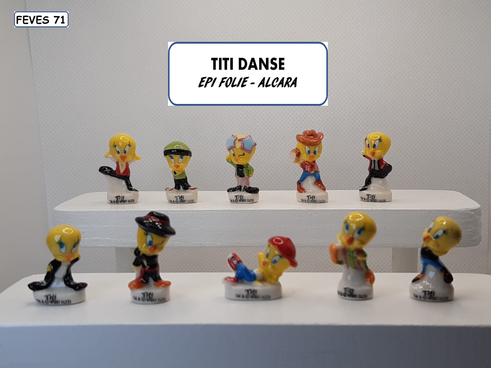 H 65 / TITI DANSE / 15 €uros / EPI FOLIE - ALCARA / 2025 