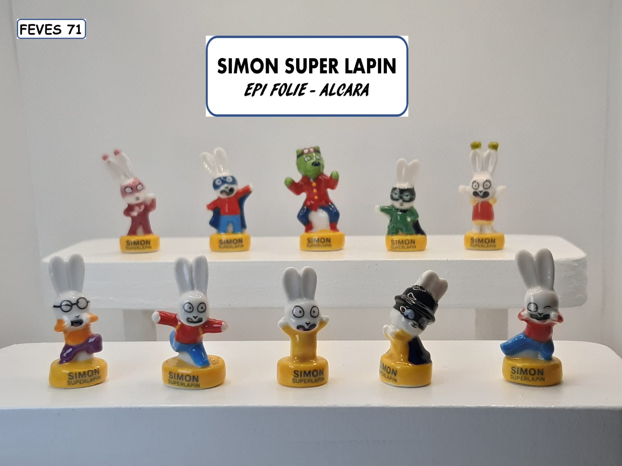 H 56 / SIMON SUPER LAPIN / 15 €uros / EPI FOLIE - ALCARA