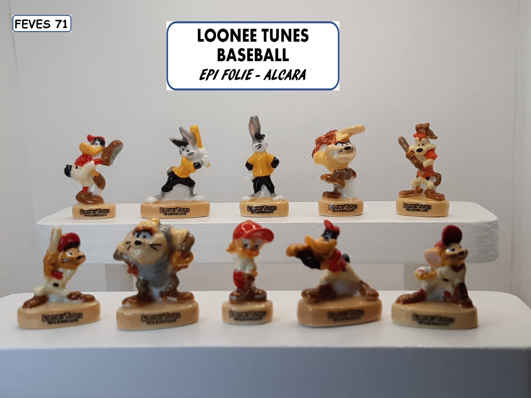 H 42 / LOONEY TUNES BASEBALL / 15 €uros / EPI FOLIE - ALCARA / 2025