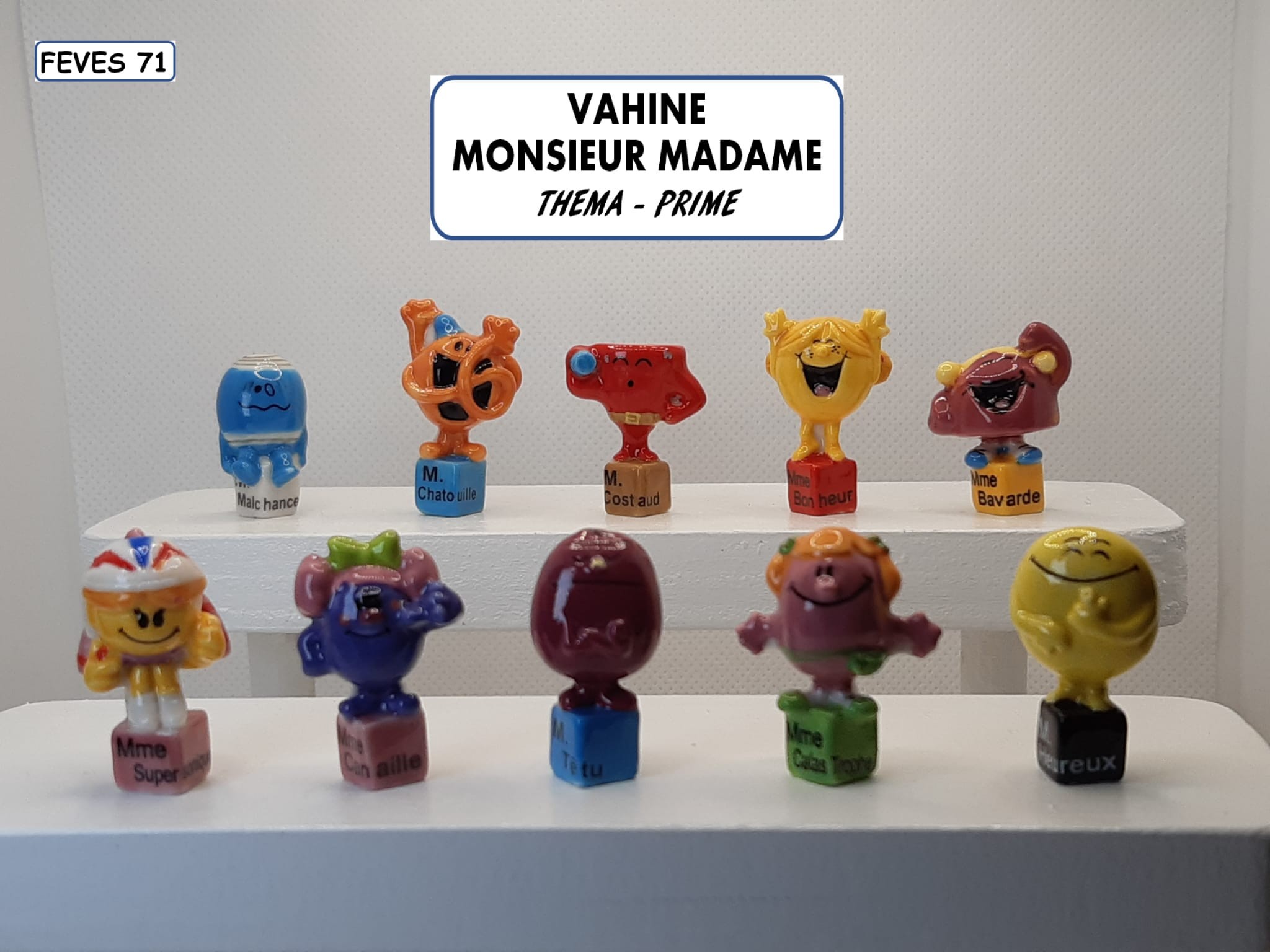 H 03 / VAHINE MONSIEUR MADAME / 12 €uros / THEMA - PRIME / AFF 123.2010