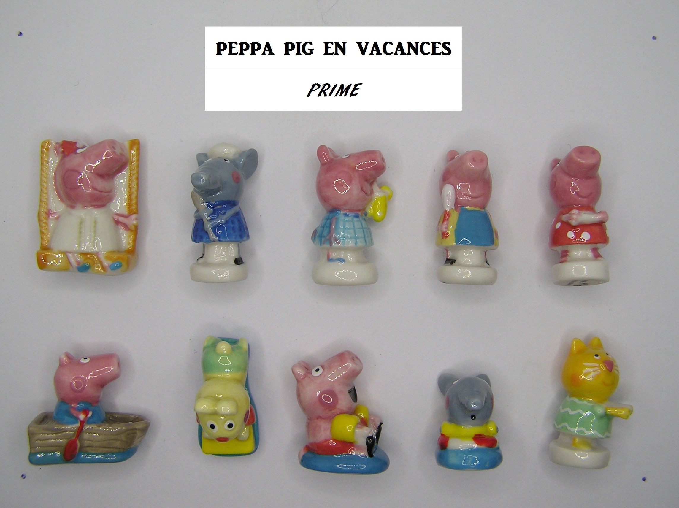 D 39 / PEPPA PIG EN VACANCES / épuisée / PRIME / AFF 79.2020